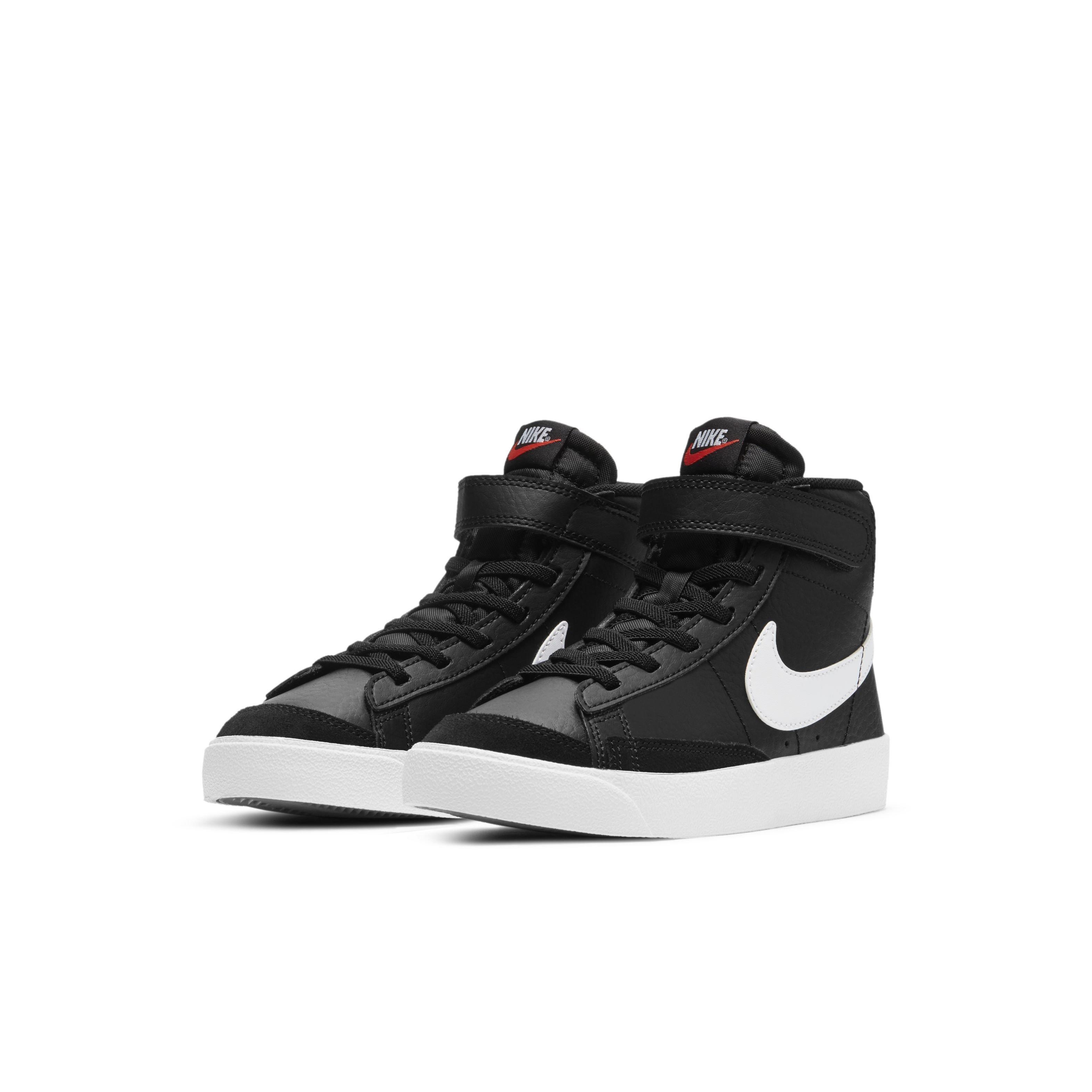 Nike Blazer Mid 77 Preschool Boys' "Black/White" Shoe