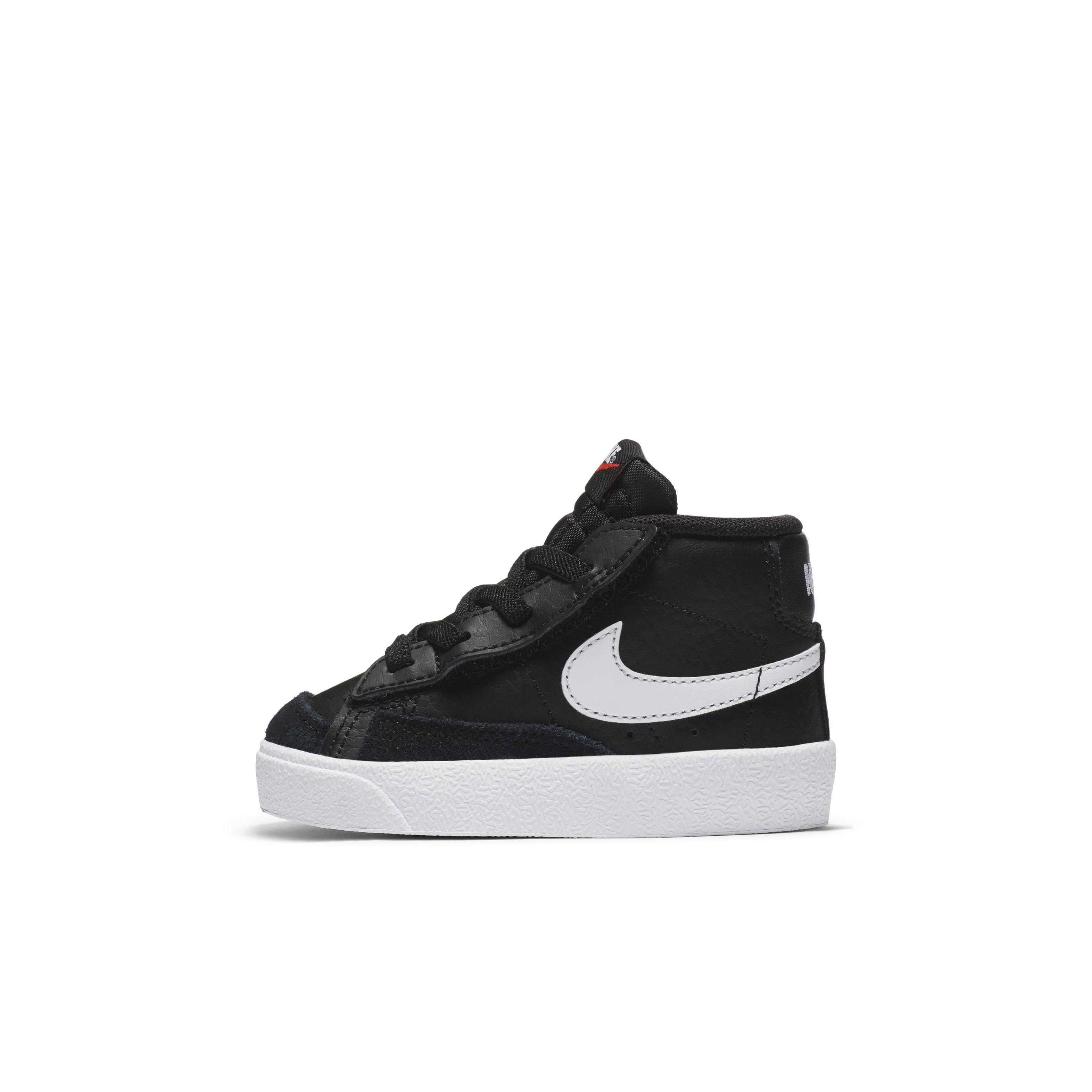 Nike Blazer Mid 77 Toddler Boys' "Black/White" Shoe