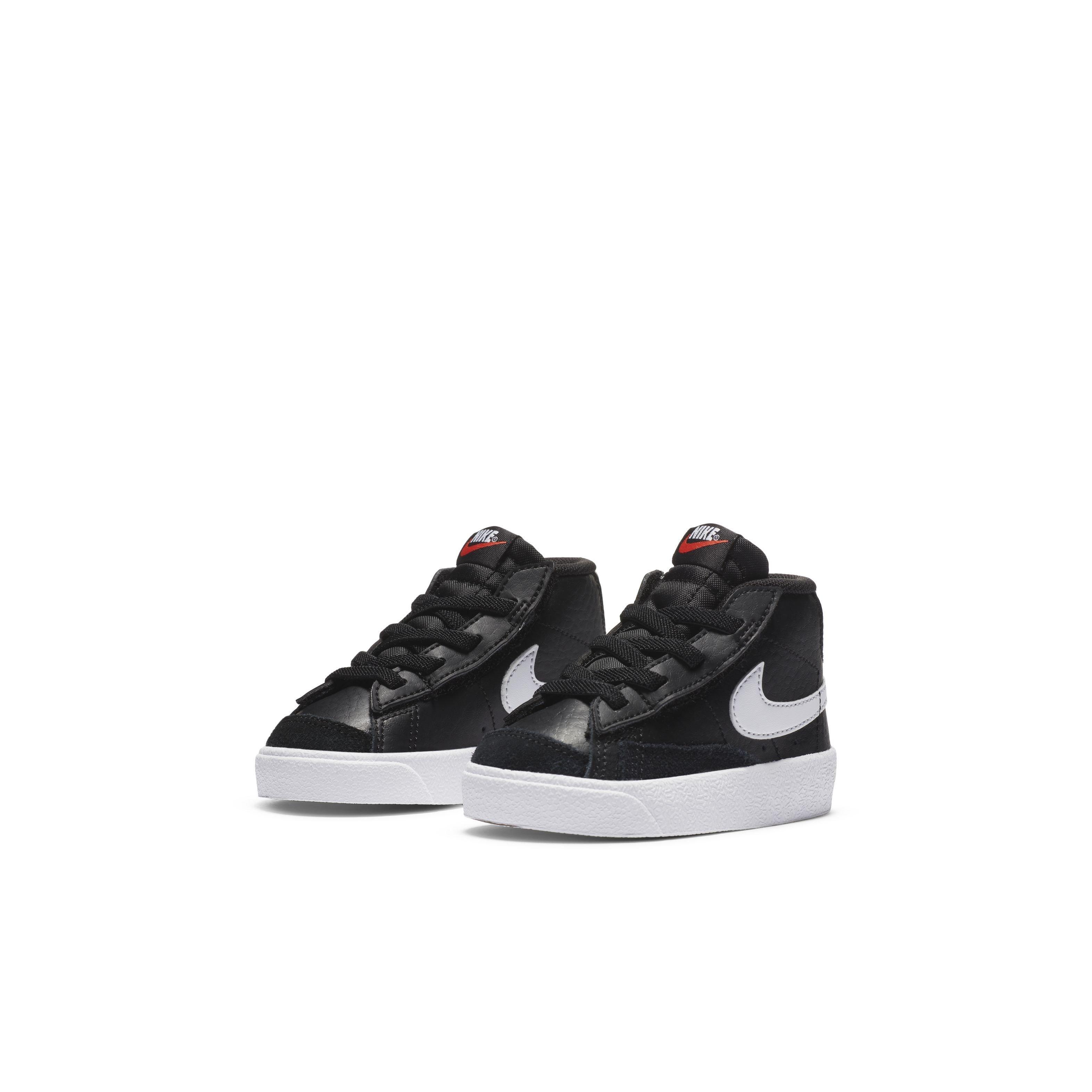 Nike Blazer Mid 77 Toddler Boys' "Black/White" Shoe