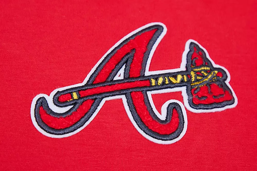 Pro Standard Women's MLB Atlanta Braves Classic Boxy Top - Red - RED