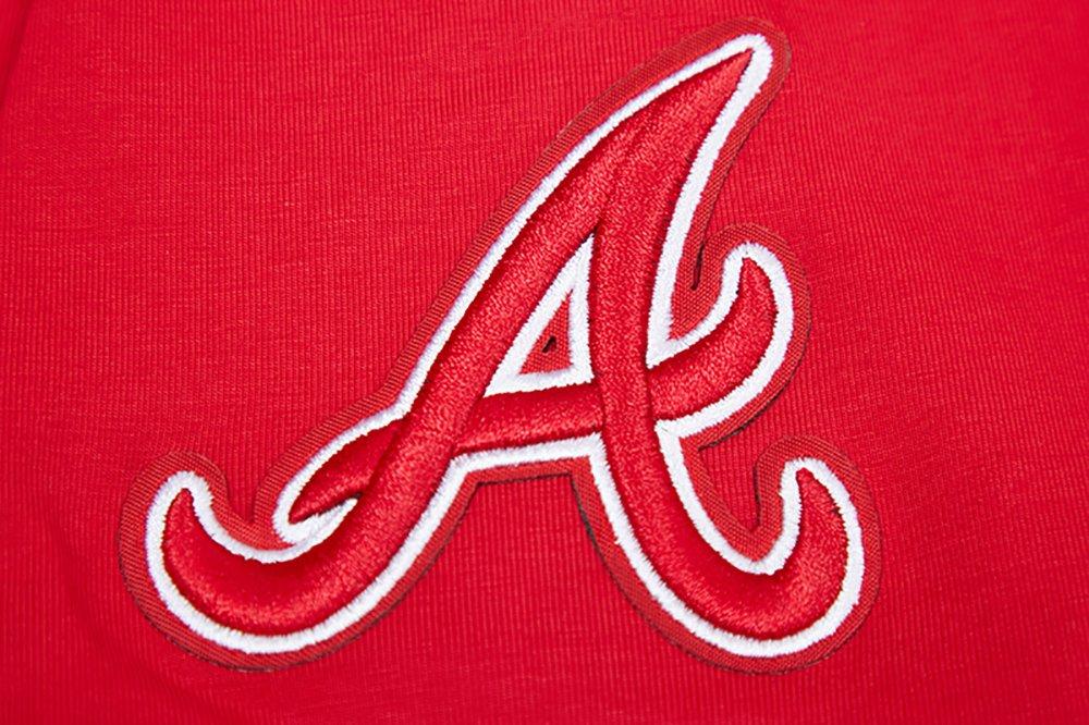 Pro Standard Women's MLB Atlanta Braves Classic Boxy Top - Red - RED Thumbnail View 7