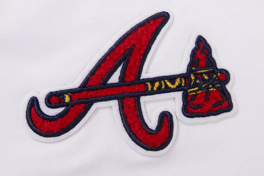 Pro Standard Women's MLB Atlanta Braves Classic Boxy Top - White - WHITE