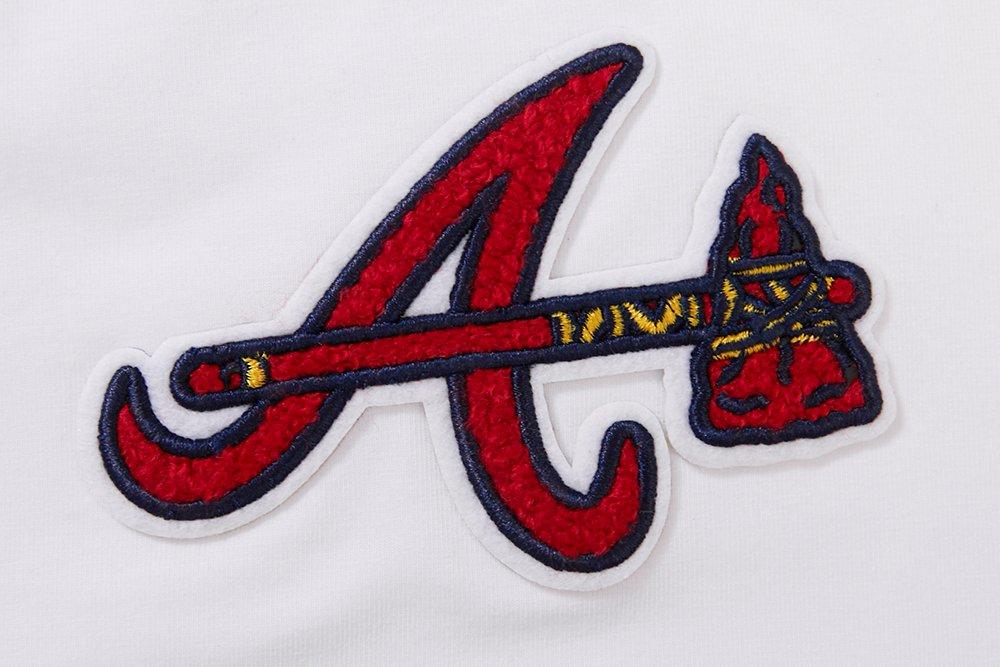 Pro Standard Women's MLB Atlanta Braves Classic Boxy Top -White - WHITE Thumbnail View 5