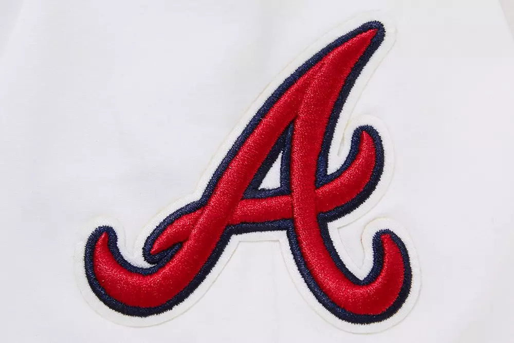 Pro Standard Women's MLB Atlanta Braves Classic Boxy Top -White - WHITE