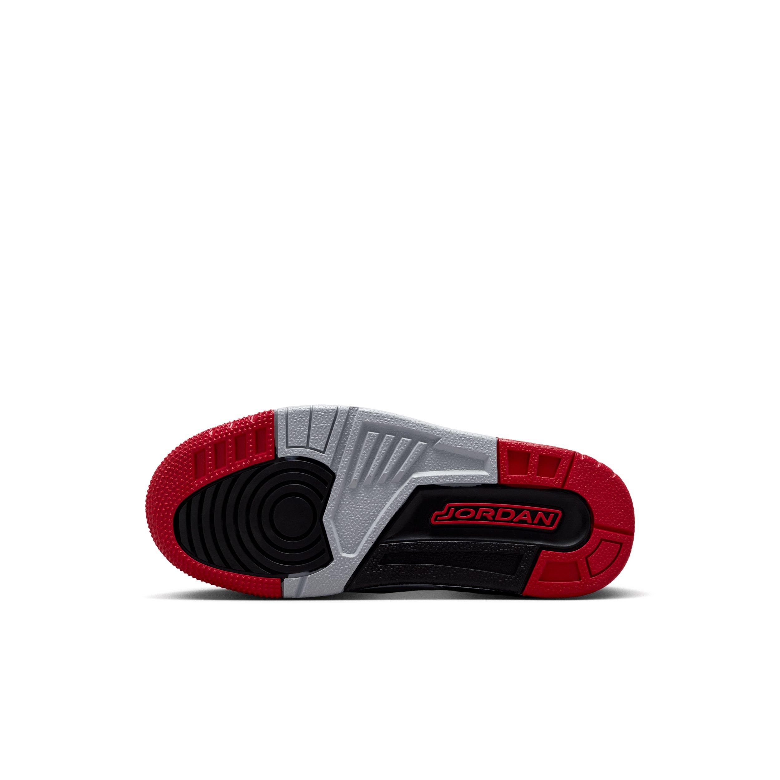 Jordan Spizike Low "Black/Wolf Grey/White/Gym Red" Preschool Boys' Shoe - BLACK/GREY/WHITE/RED Thumbnail View 6