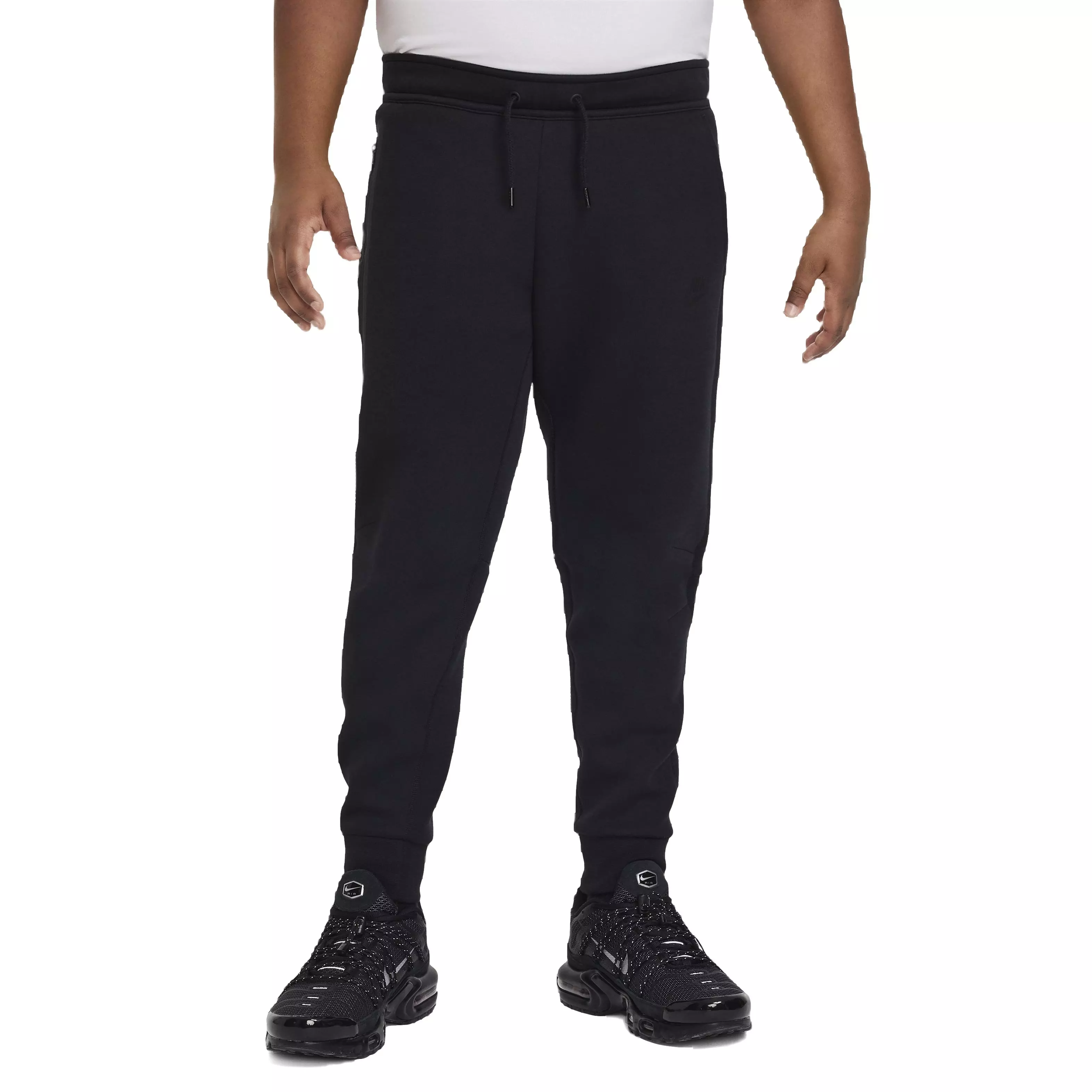 Nike Big Boys' Sportswear Tech Fleece Pants - Black - BLACK