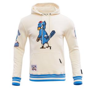 Pro Standard Men's MLB St. Louis Cardinals Retro Classic Fleece Pullover Hoodie -Eggshell/Blue