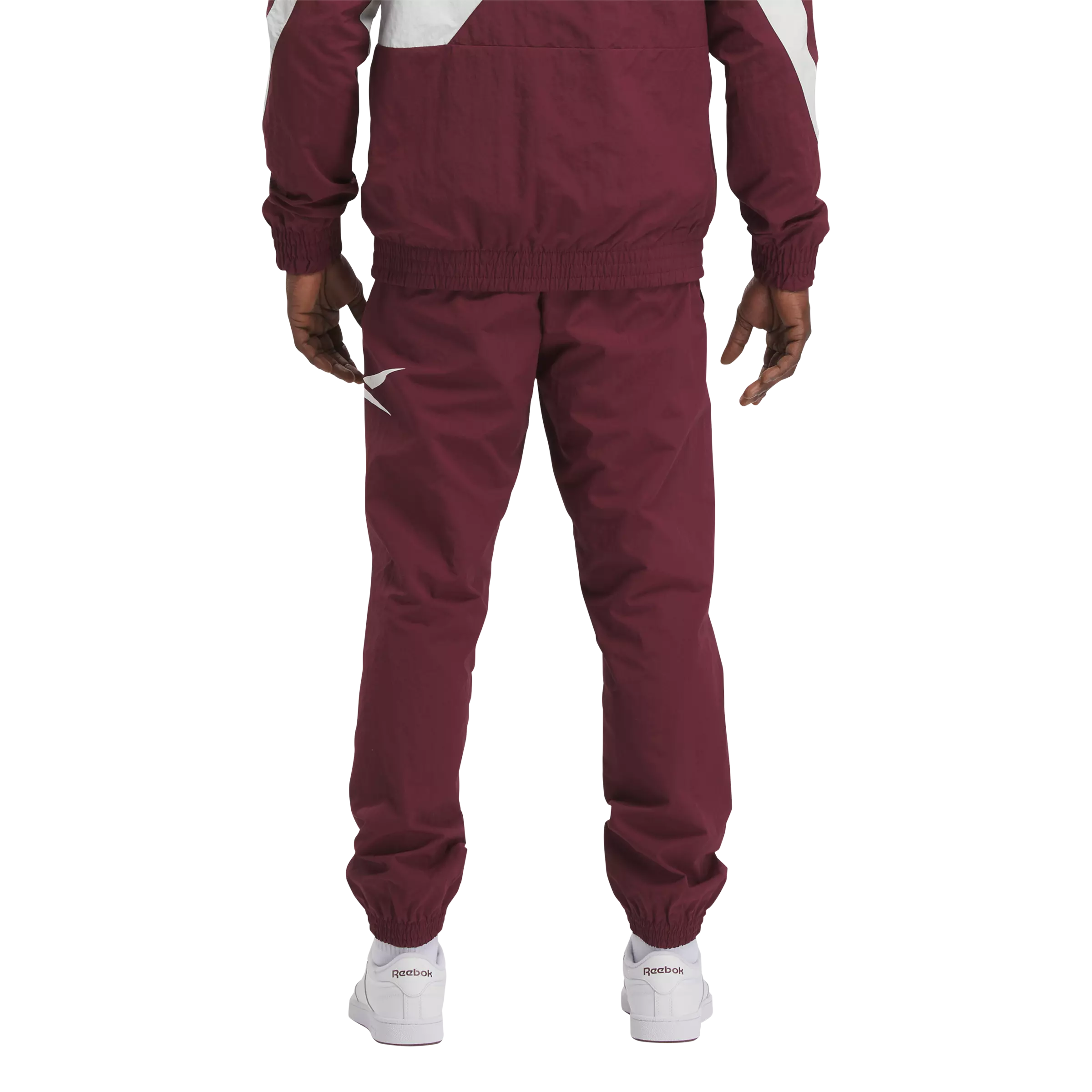 Reebok Men's Vector Track Pant - Maroon - MAROON