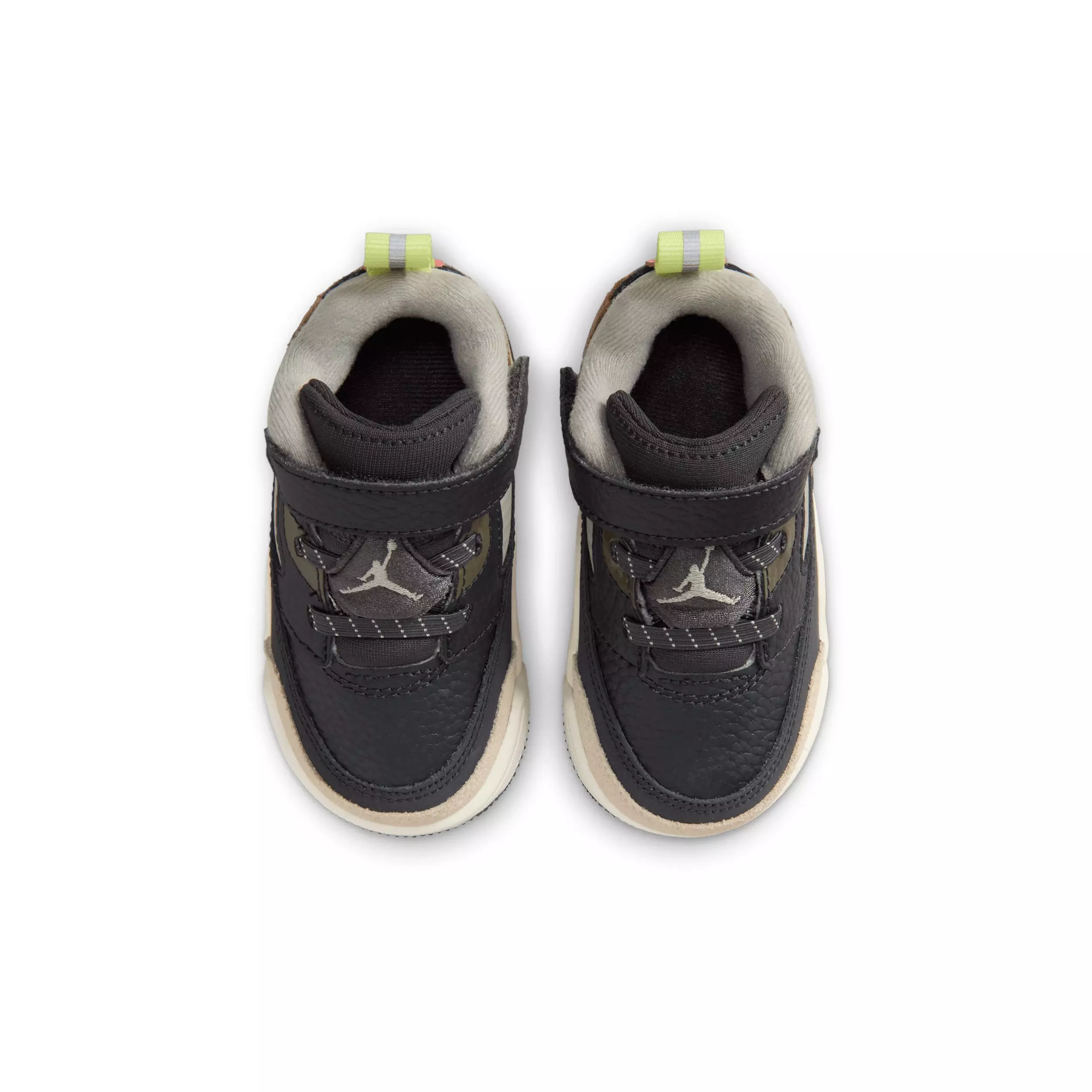 Jordan Spizike Low "Anthracite/Light Wild Mango/Cargo Khaki/Spruce Fog" Infant Boys' Shoe - ANTHRACITE/LT MANGO/KHAKI/SPRUCE