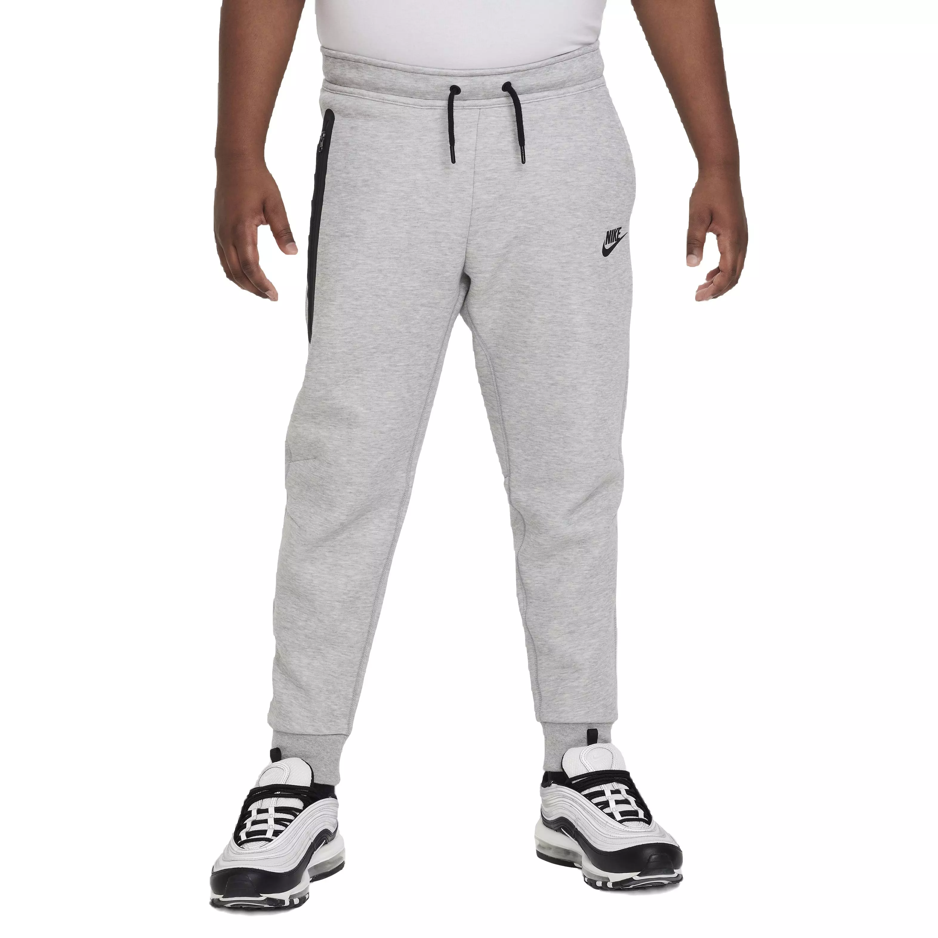 Nike Big Boys' Sportswear Tech Fleece Pants - Grey - Hibbett