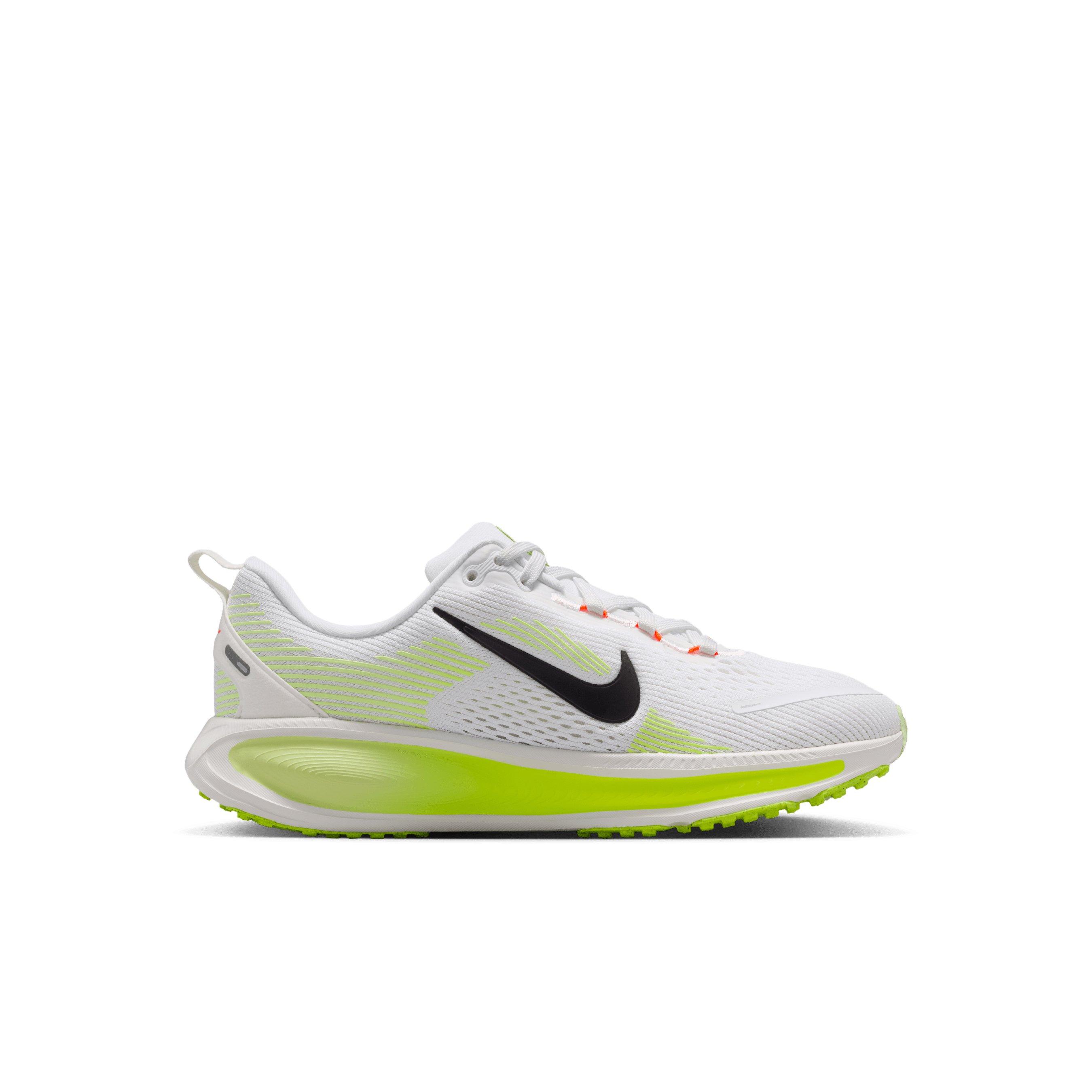 Nike Vomero 18 "White/Volt/Barely Volt/Black" Preschool Boys' Running Shoe - WHITE/VOLT/VOLT/BLACK Thumbnail View 1