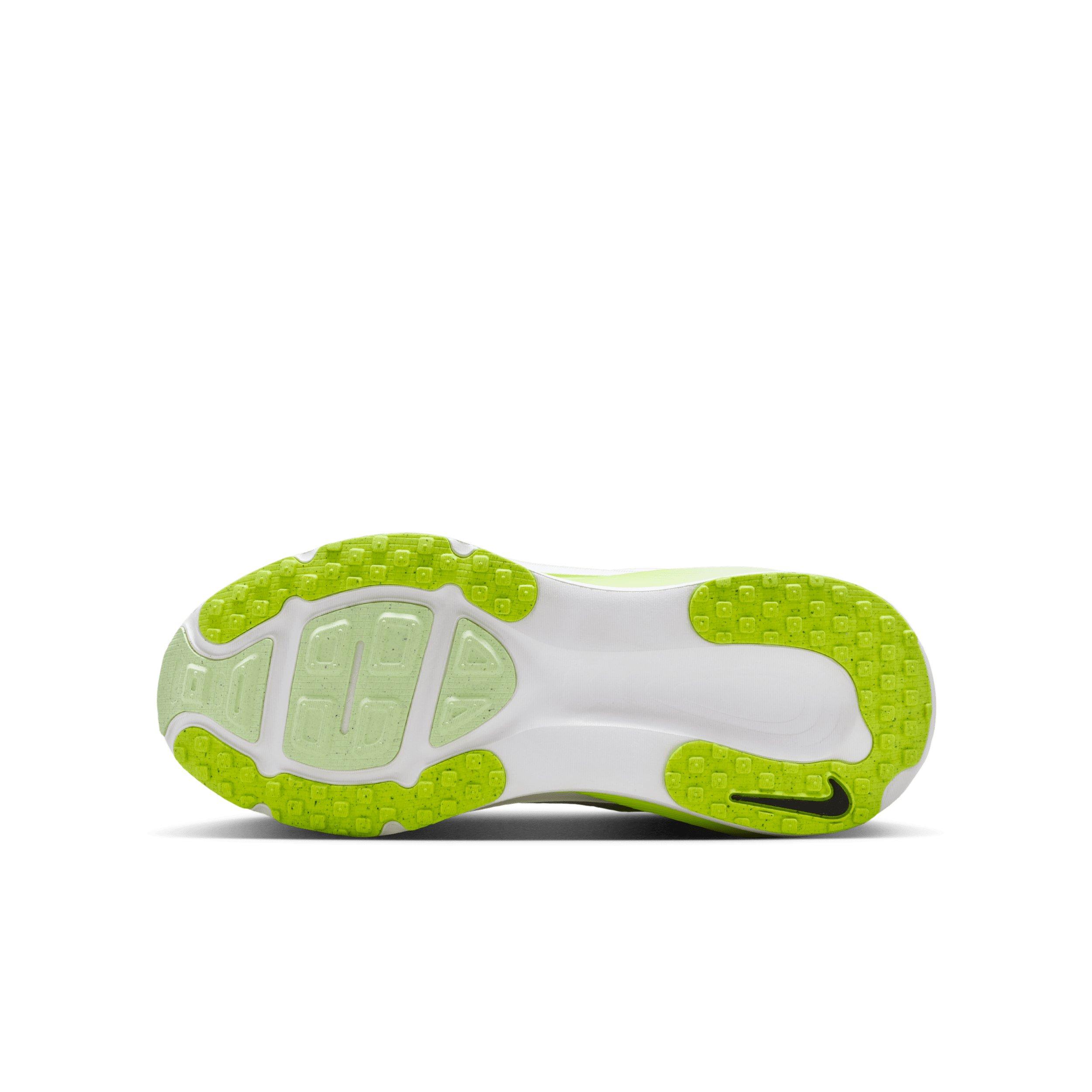 Nike Vomero 18 "White/Volt/Barely Volt/Black" Preschool Boys' Running Shoe - WHITE/VOLT/VOLT/BLACK Thumbnail View 6