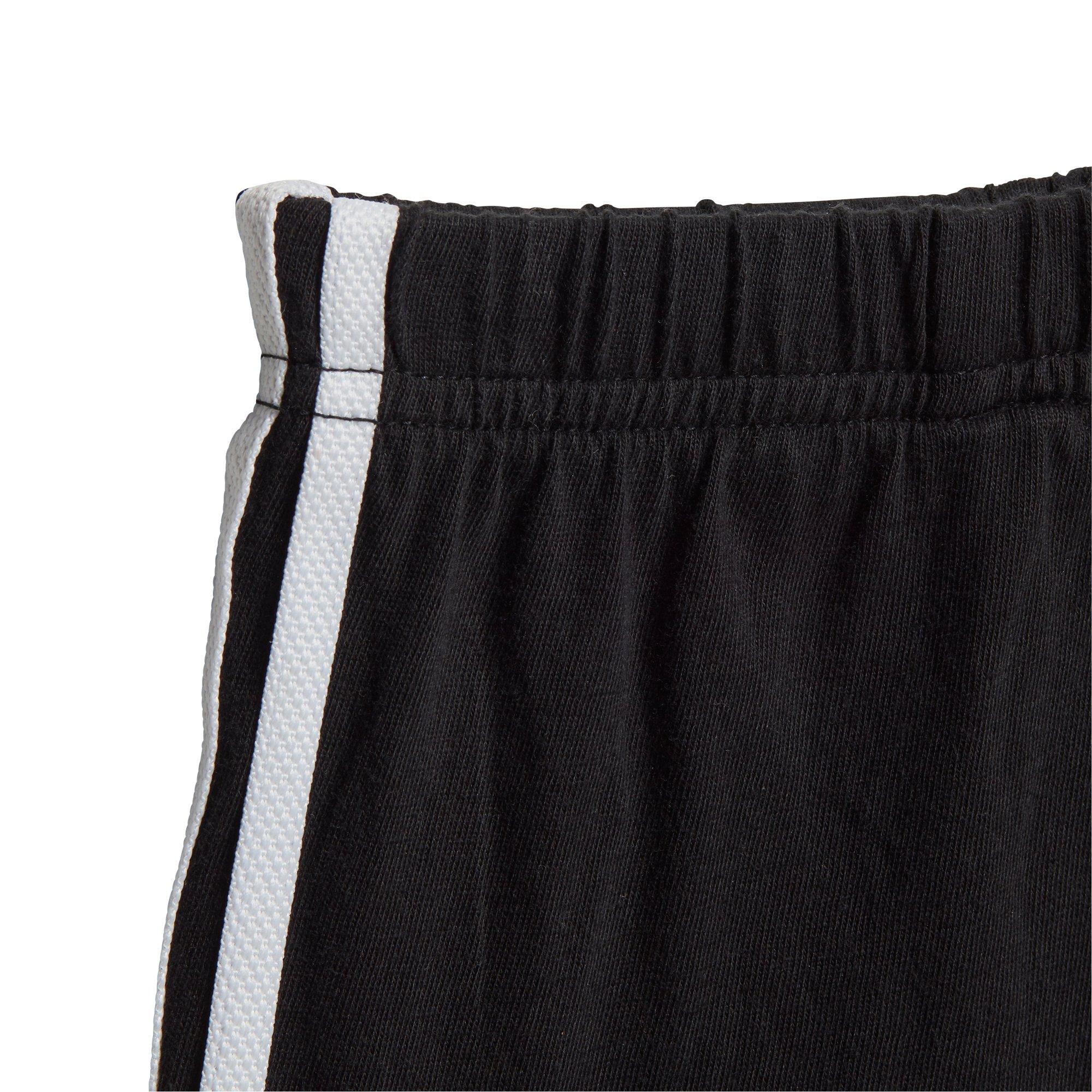 adidas Toddlers' White/Black Trefoil Shorts and T-Shirt Set - WHITE/BLACK Thumbnail View 5