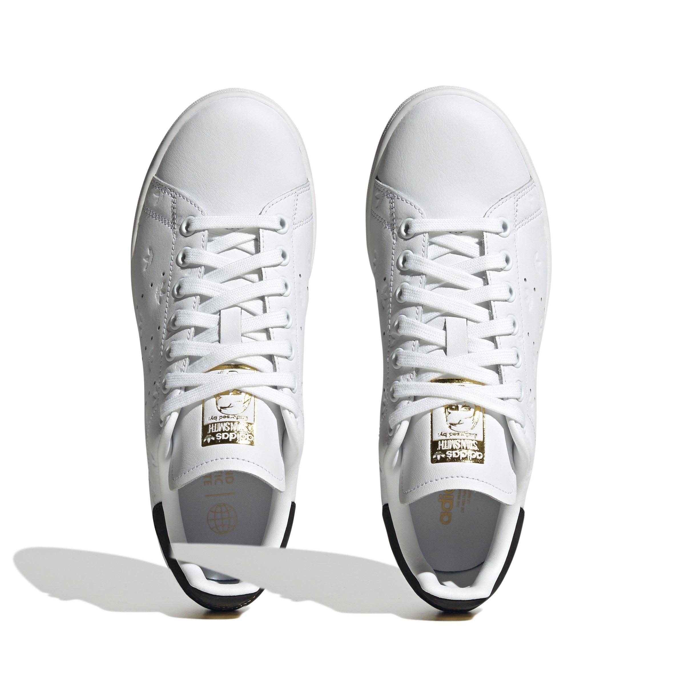 adidas Stan Smith 'White Black Gold Metallic' FZ3782 - KICKS CREW