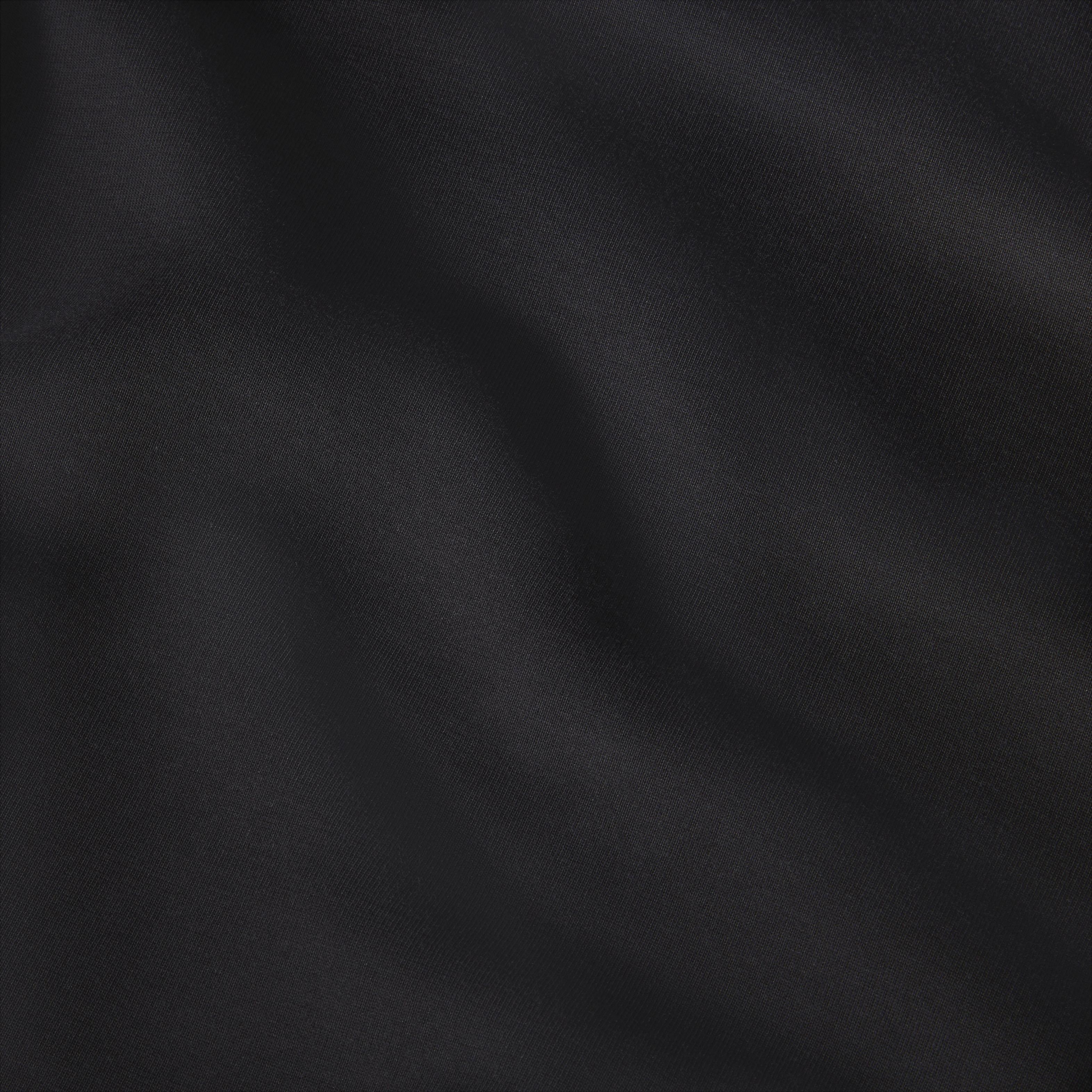 Nike Big Boys' Sportswear Lightweight Tech Fleece Shorts - Black - BLACK Thumbnail View 7