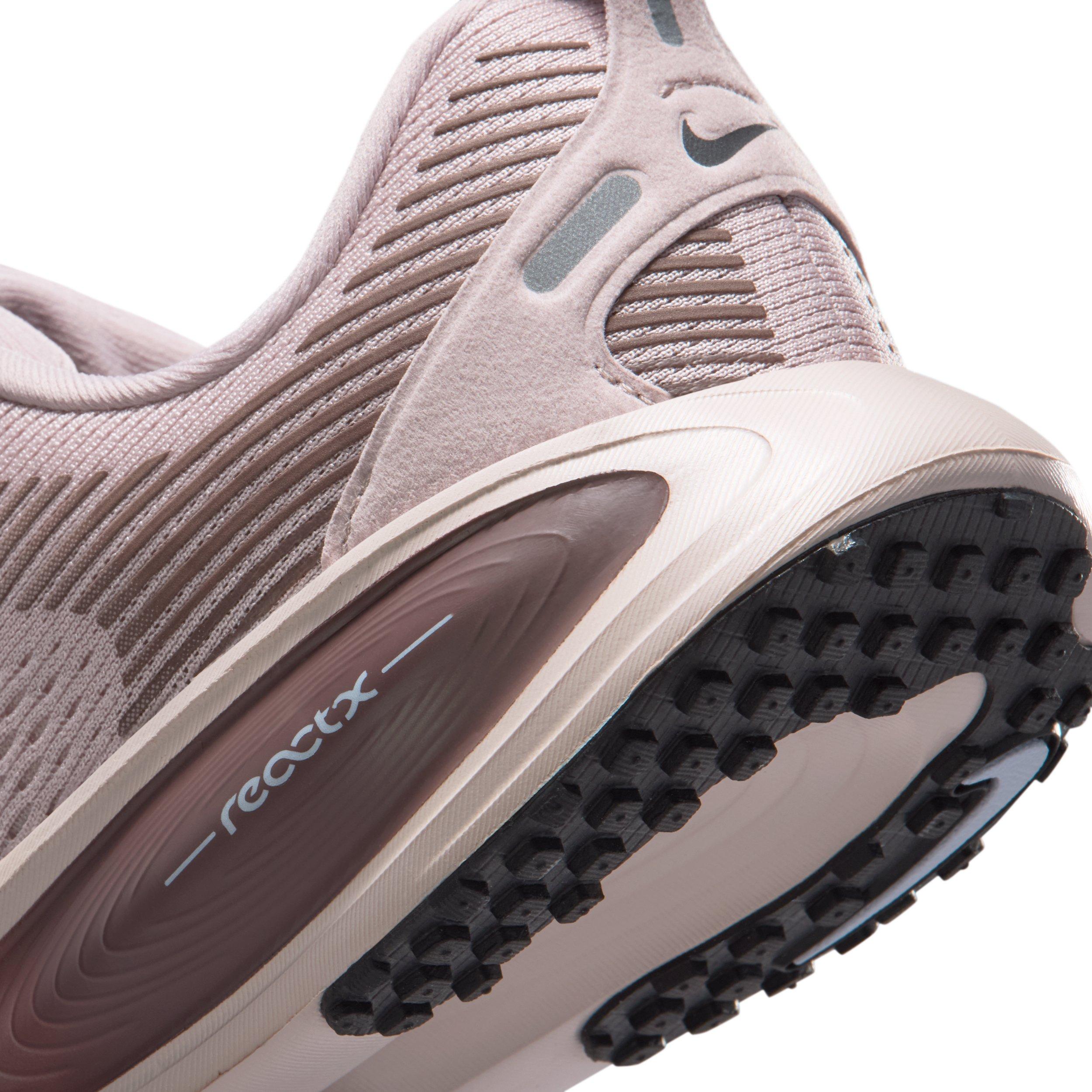 Nike Vomero 18 "Particle Rose/Silt Red/Tattoo/Off Noir" Grade School Girls' Running Shoe - ROSE/RED/TATTOO/OFF NOIR Thumbnail View 8