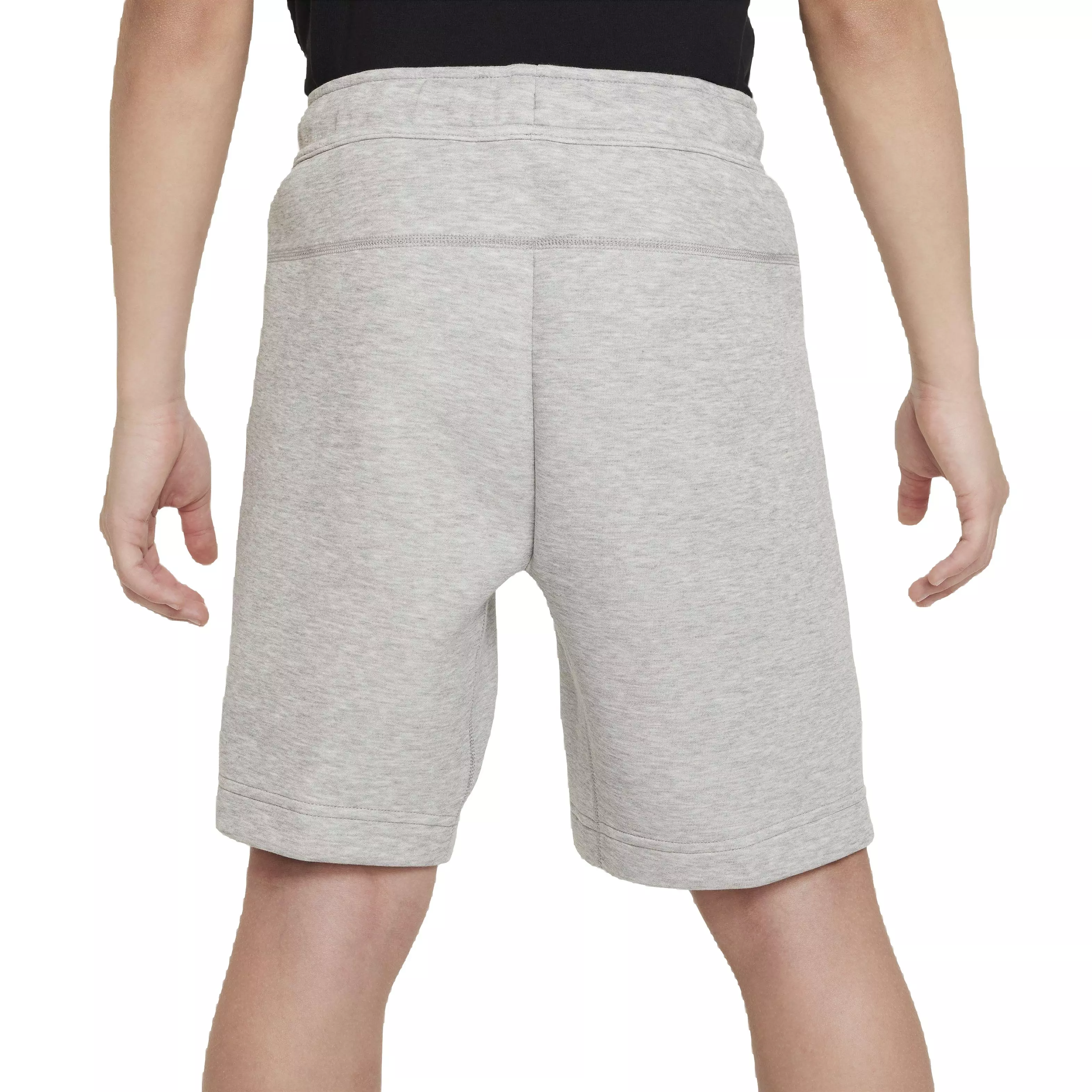 Nike Big Boys' Sportswear Tech Fleece Shorts - Grey - GREY