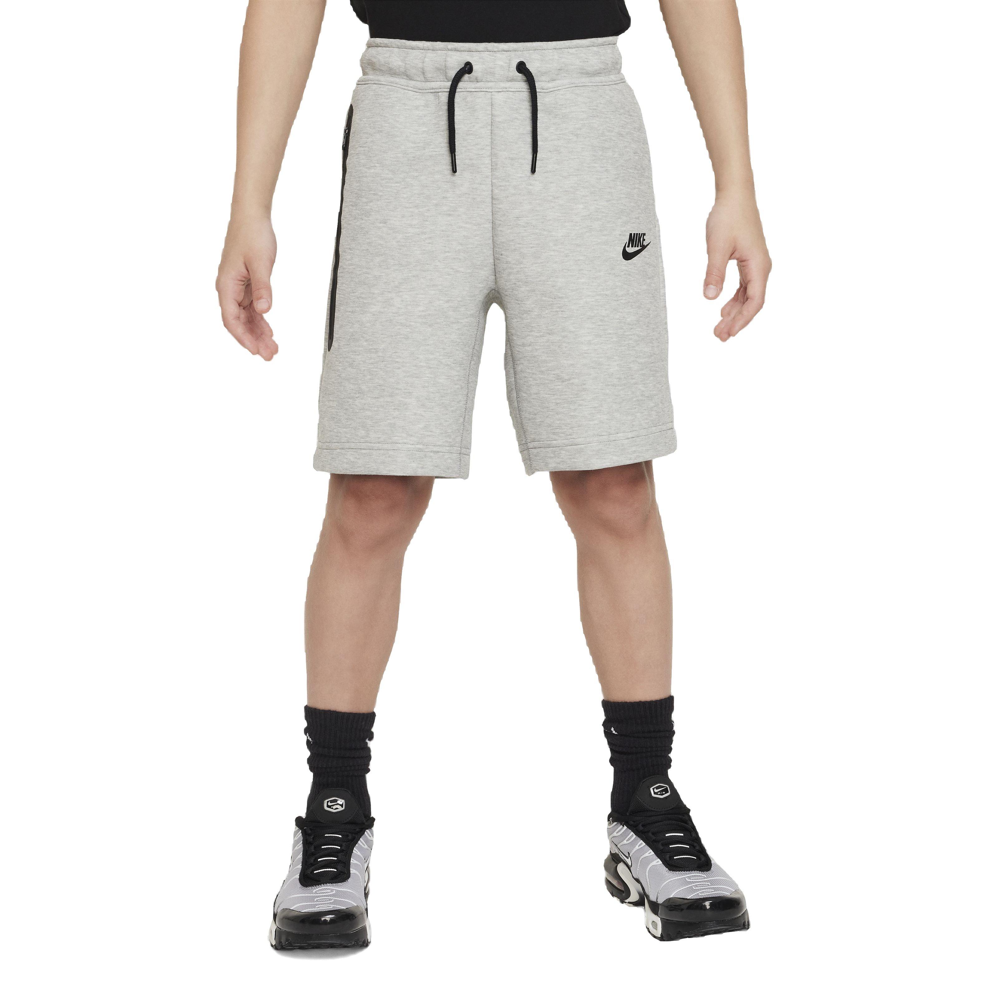 Nike Sportswear Tech Fleece Big Boys' Grey Shorts