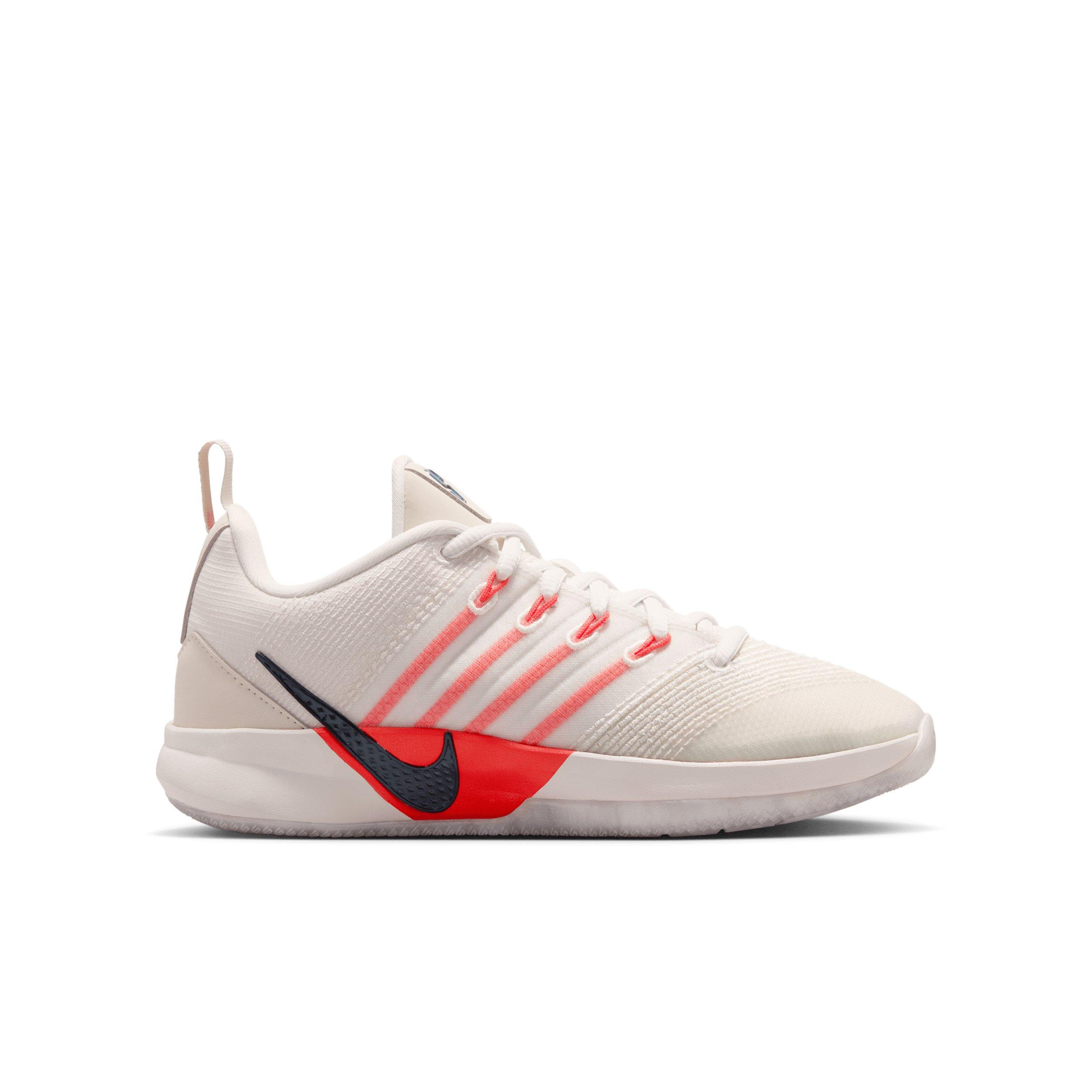 Nike Sabrina 3 "Phantom/Ivory/Rush Coral/Black" Grade School Boys' Basketball Shoe - PHANTOM/IVORY/CORAL/BLACK Thumbnail View 1