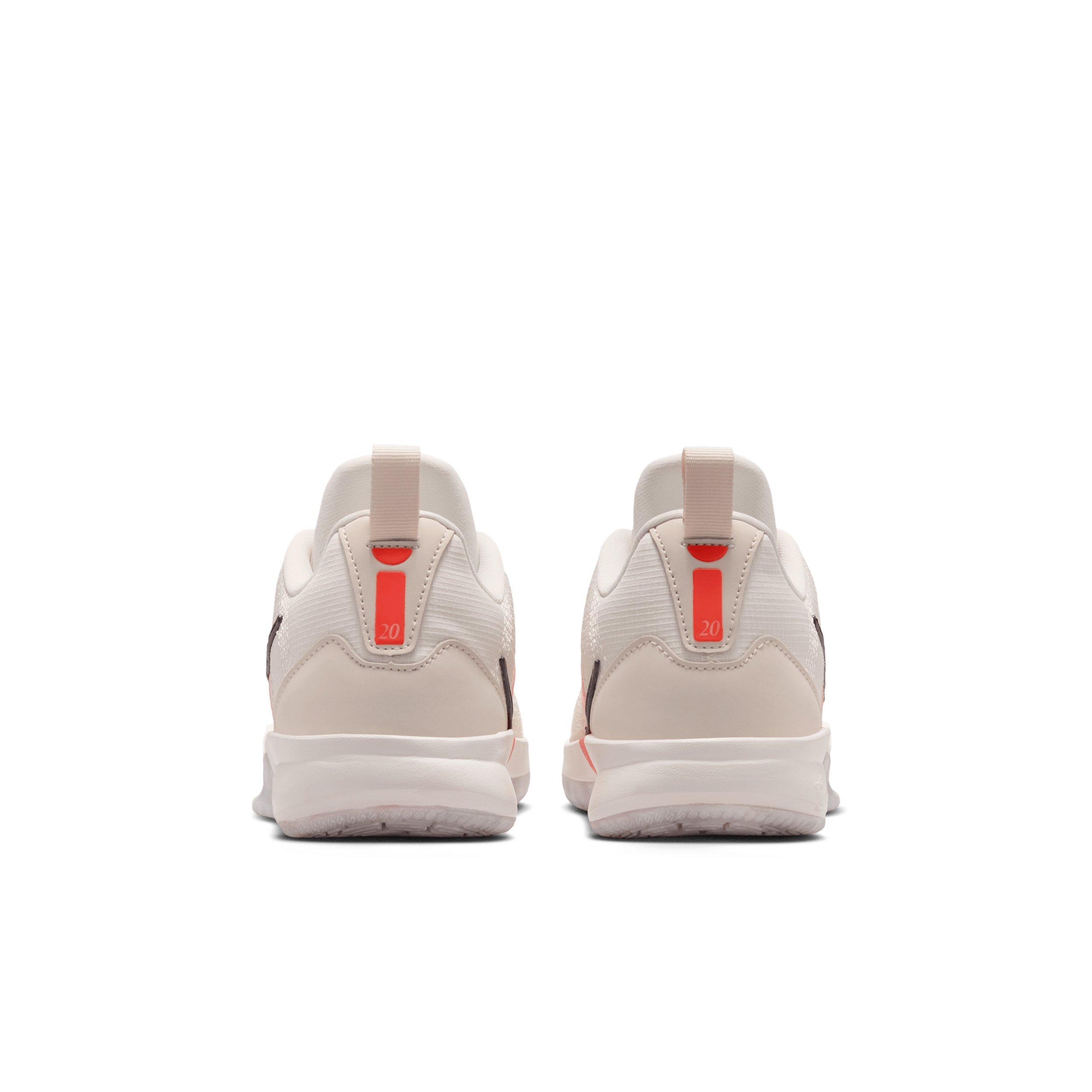 Nike Sabrina 3 "Phantom/Ivory/Rush Coral/Black" Grade School Boys' Basketball Shoe - PHANTOM/IVORY/CORAL/BLACK Thumbnail View 5