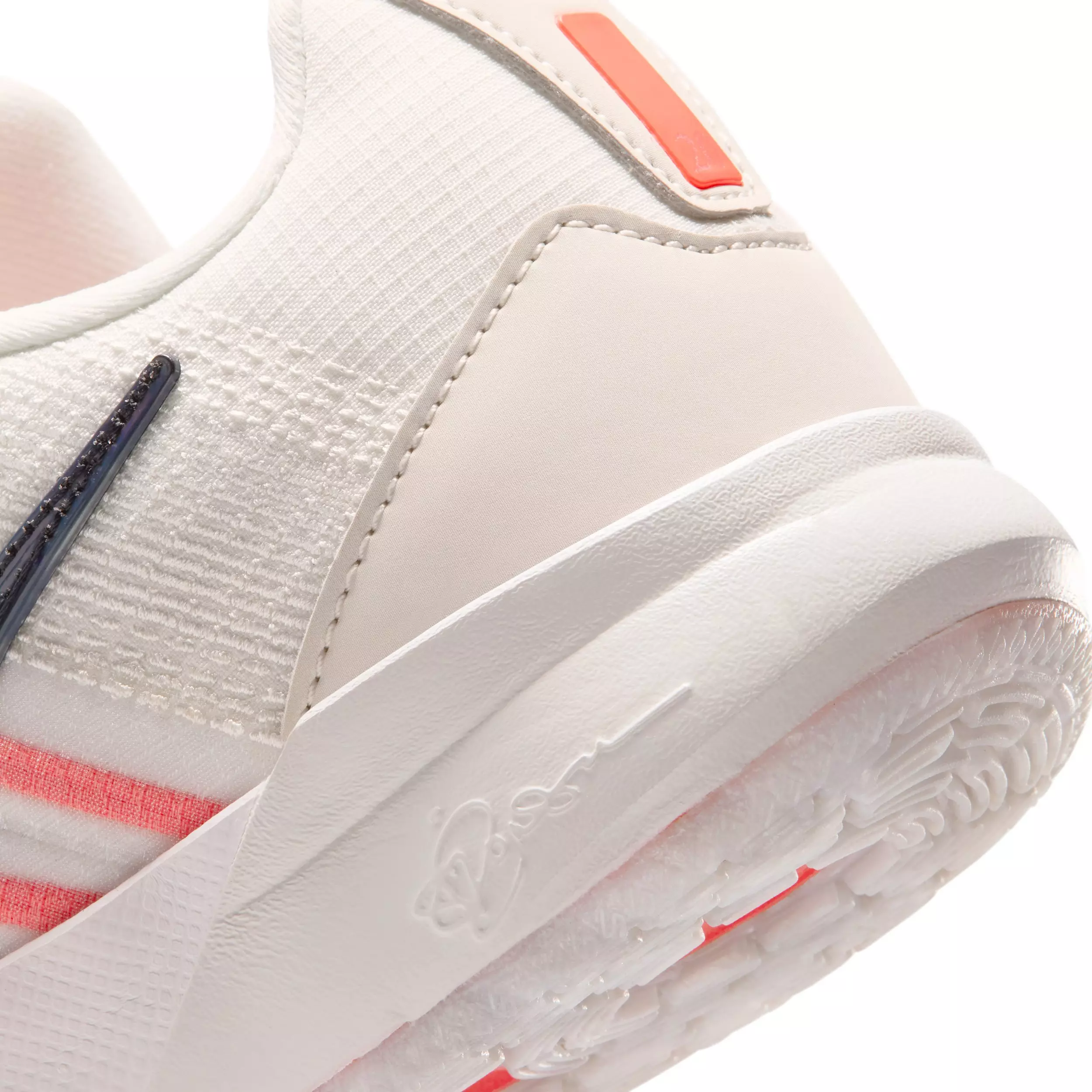 Nike Sabrina 3 "Phantom/Ivory/Rush Coral/Black" Grade School Boys' Basketball Shoe - PHANTOM/IVORY/CORAL/BLACK