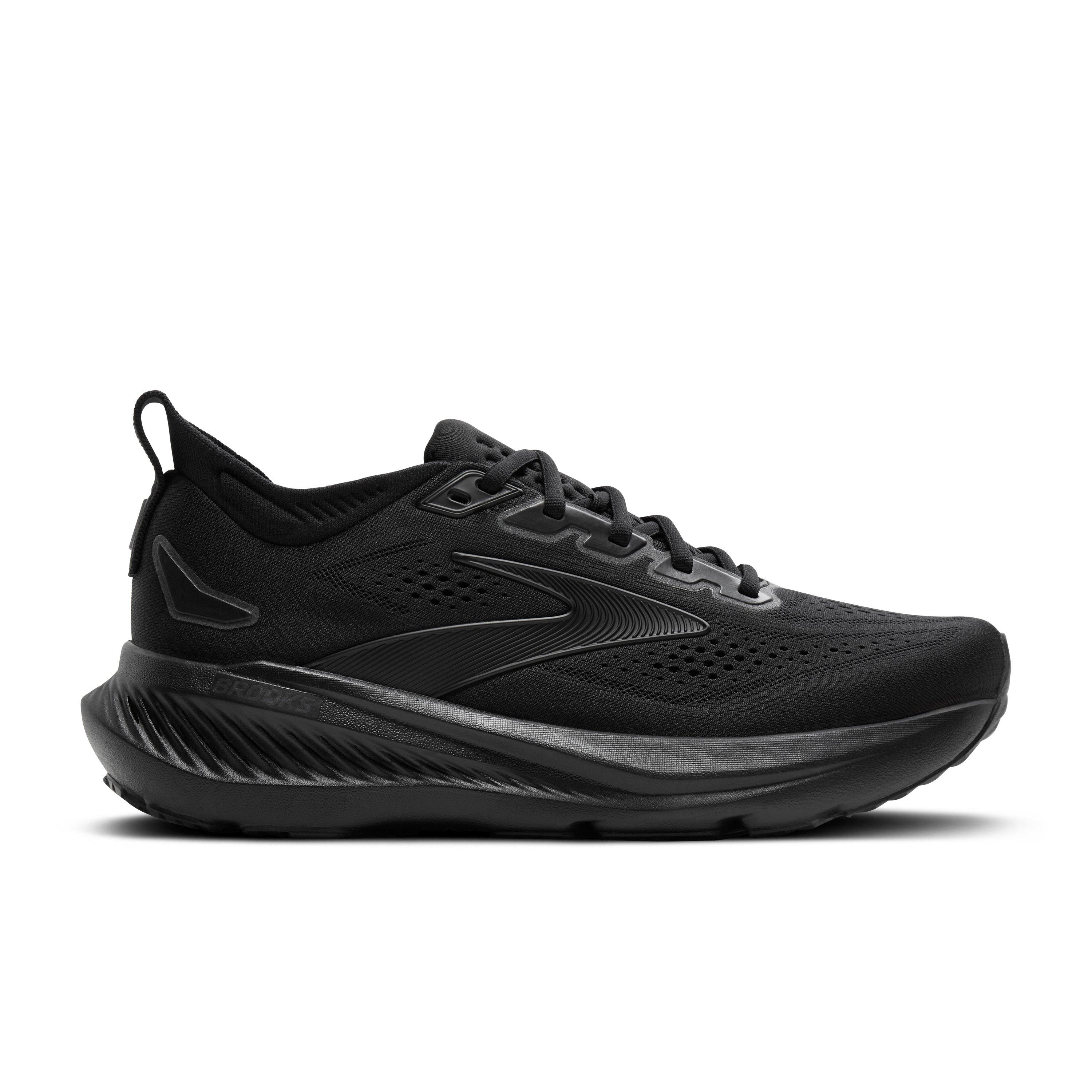 Brooks Glycerin 23 "Black/Black/Ebony" Women's Wide Running Shoe - BLACK/BLACK/EBONY
