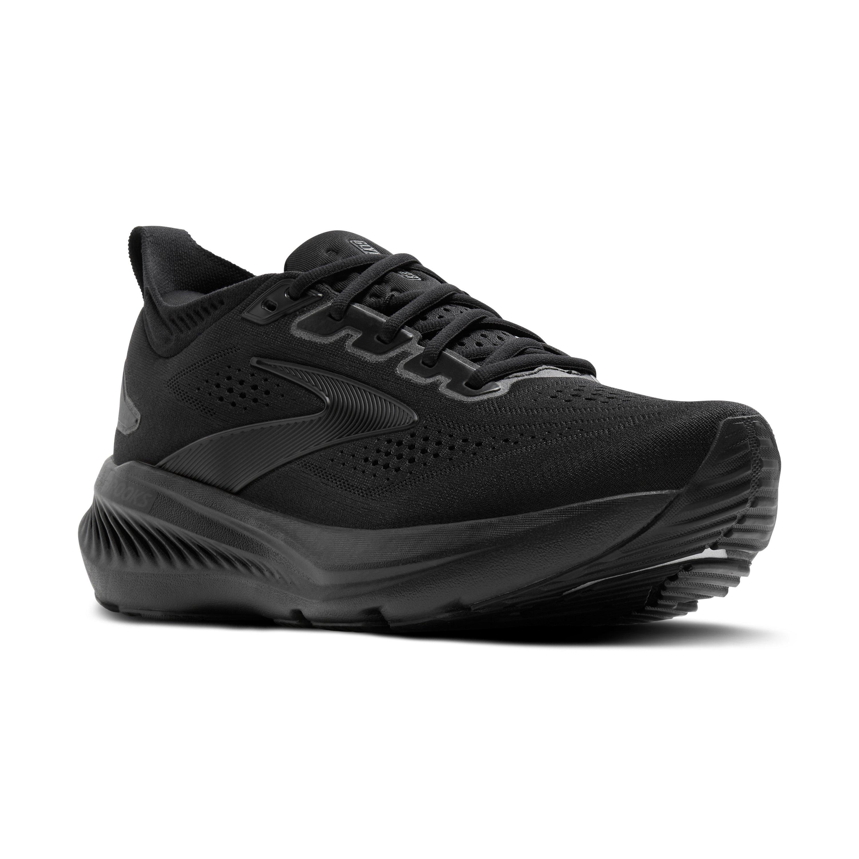 Brooks Glycerin 23 "Black/Black/Ebony" Women's Wide Running Shoe - BLACK/BLACK/EBONY
