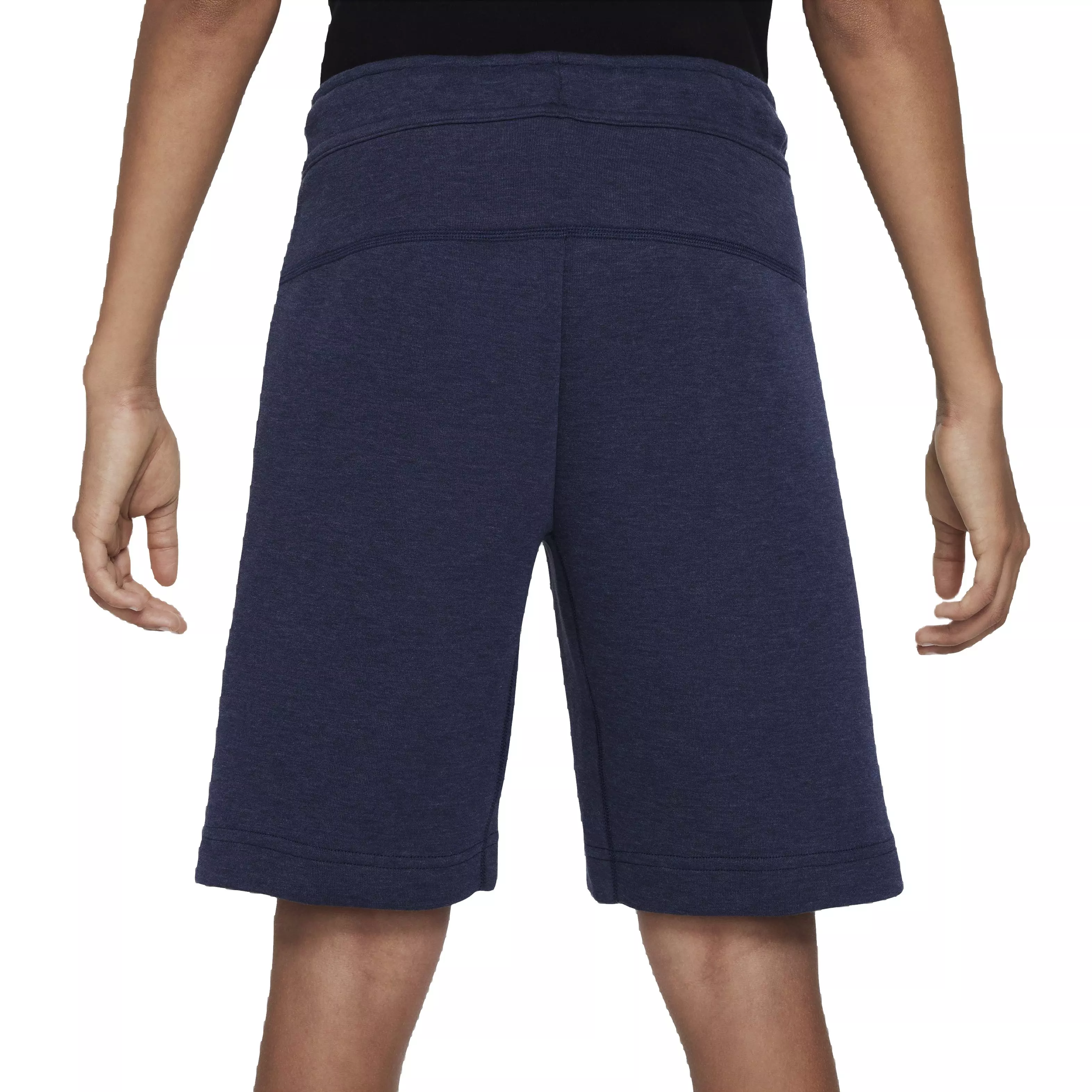 Nike Big Boys' Sportswear Tech Fleece Shorts - Blue - BLUE
