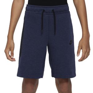 Nike Big Boys' Sportswear Tech Fleece Shorts - Blue