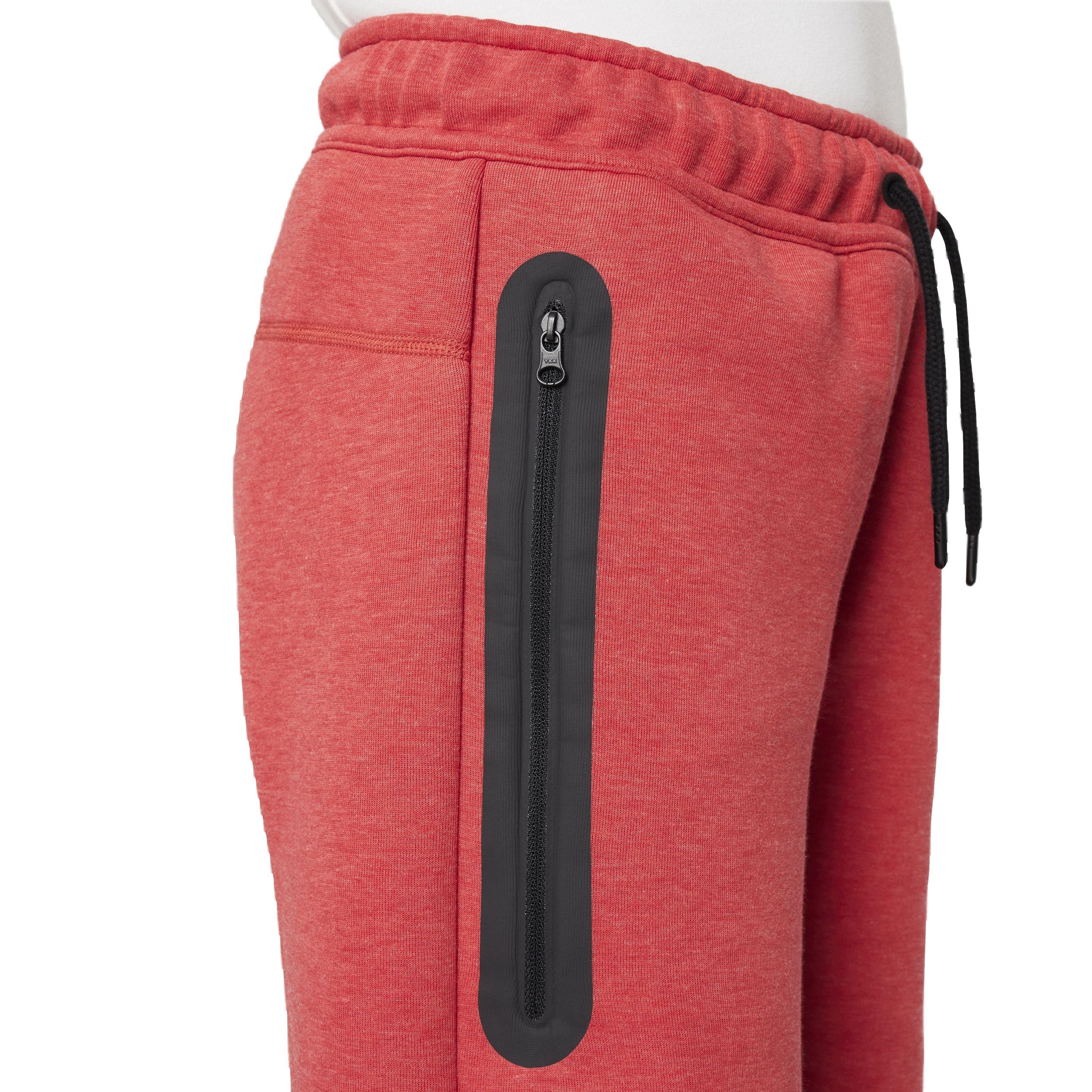 Nike Sportswear Tech Fleece Big Boys' Red Shorts