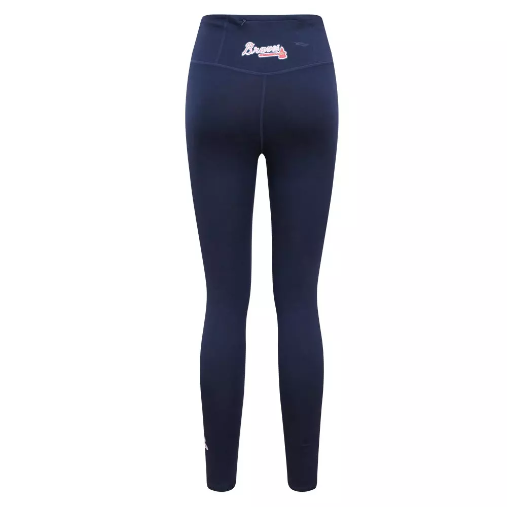 Pro Standard Women's MLB Atlanta Braves​ Classic Jersey Leggings - Navy - NAVY