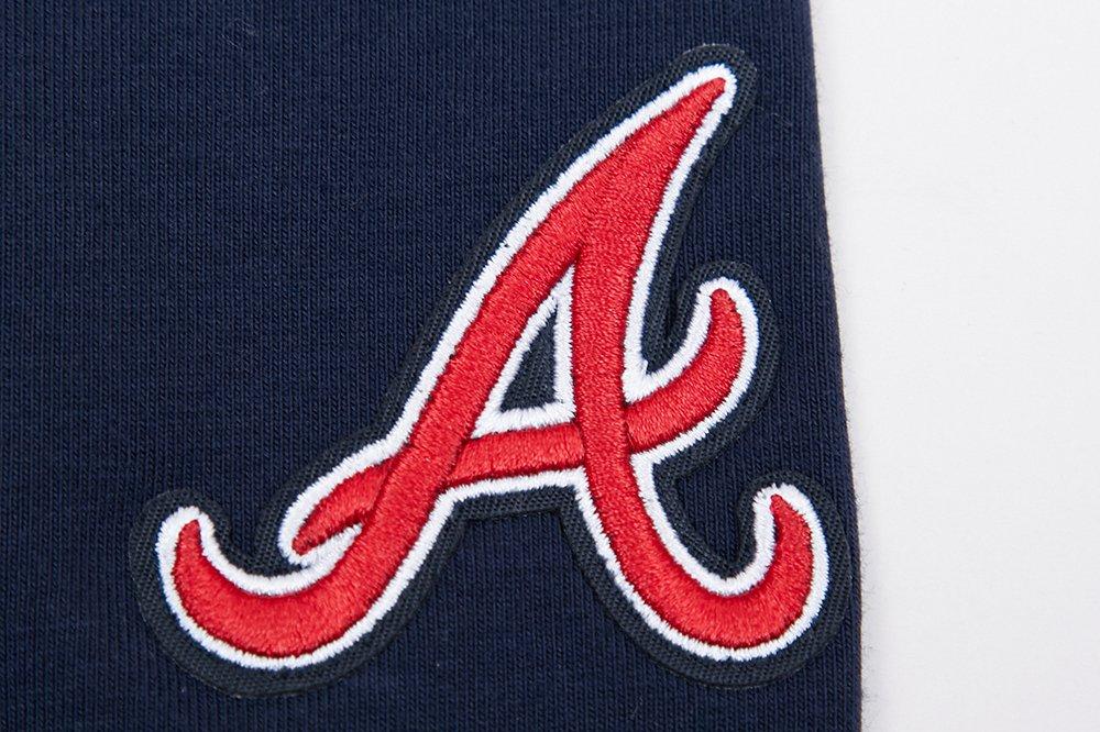 Pro Standard Women's MLB Atlanta Braves​ Classic Jersey Leggings - Navy - NAVY Thumbnail View 7