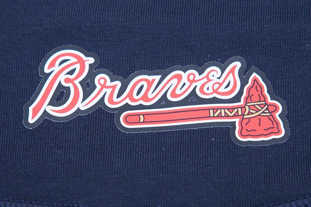 Pro Standard Women's MLB Atlanta Braves​ Classic Jersey Leggings -Navy - NAVY Thumbnail View 8