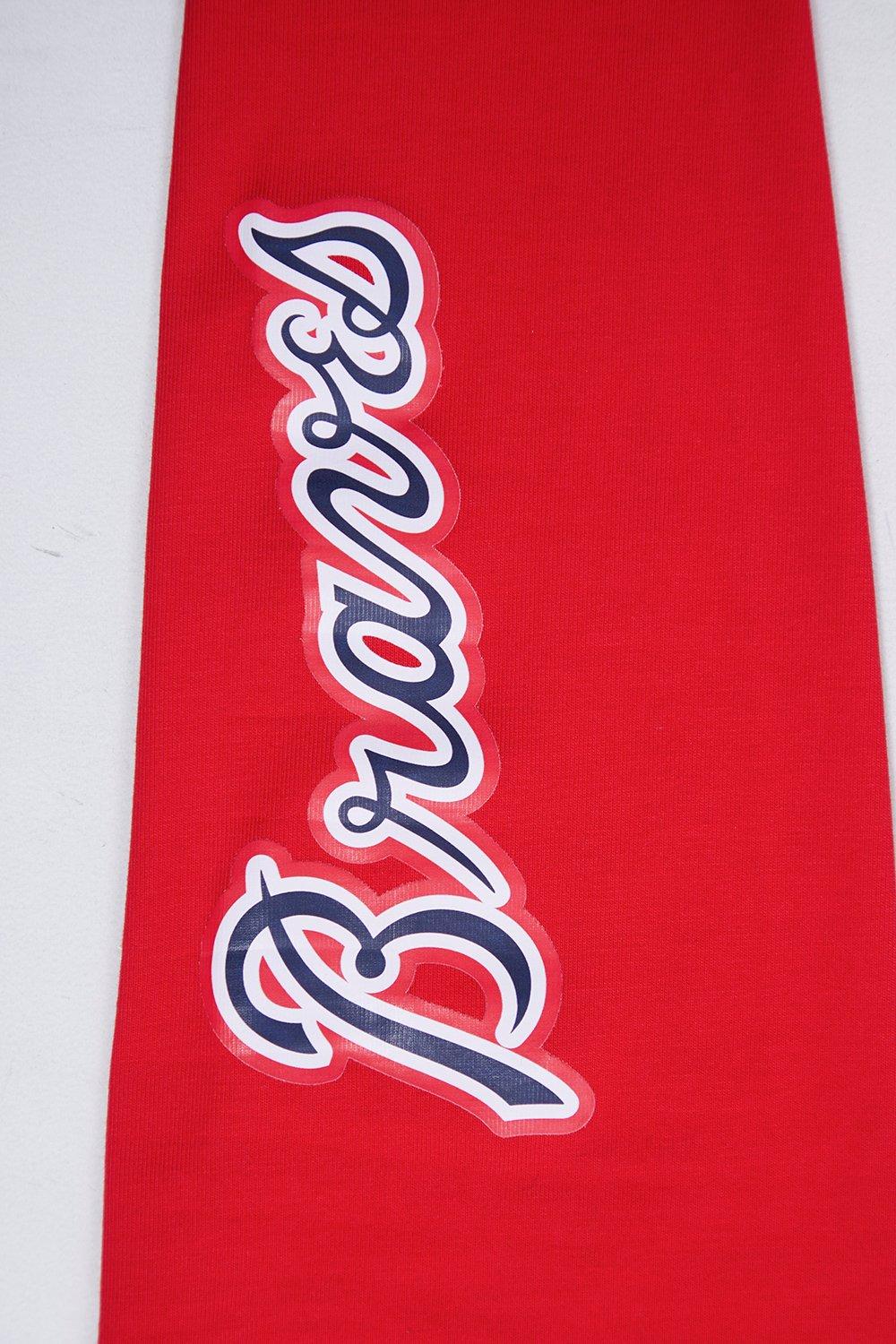 Pro Standard Women's MLB Atlanta Braves​ Classic Jersey Leggings - Red - RED Thumbnail View 7
