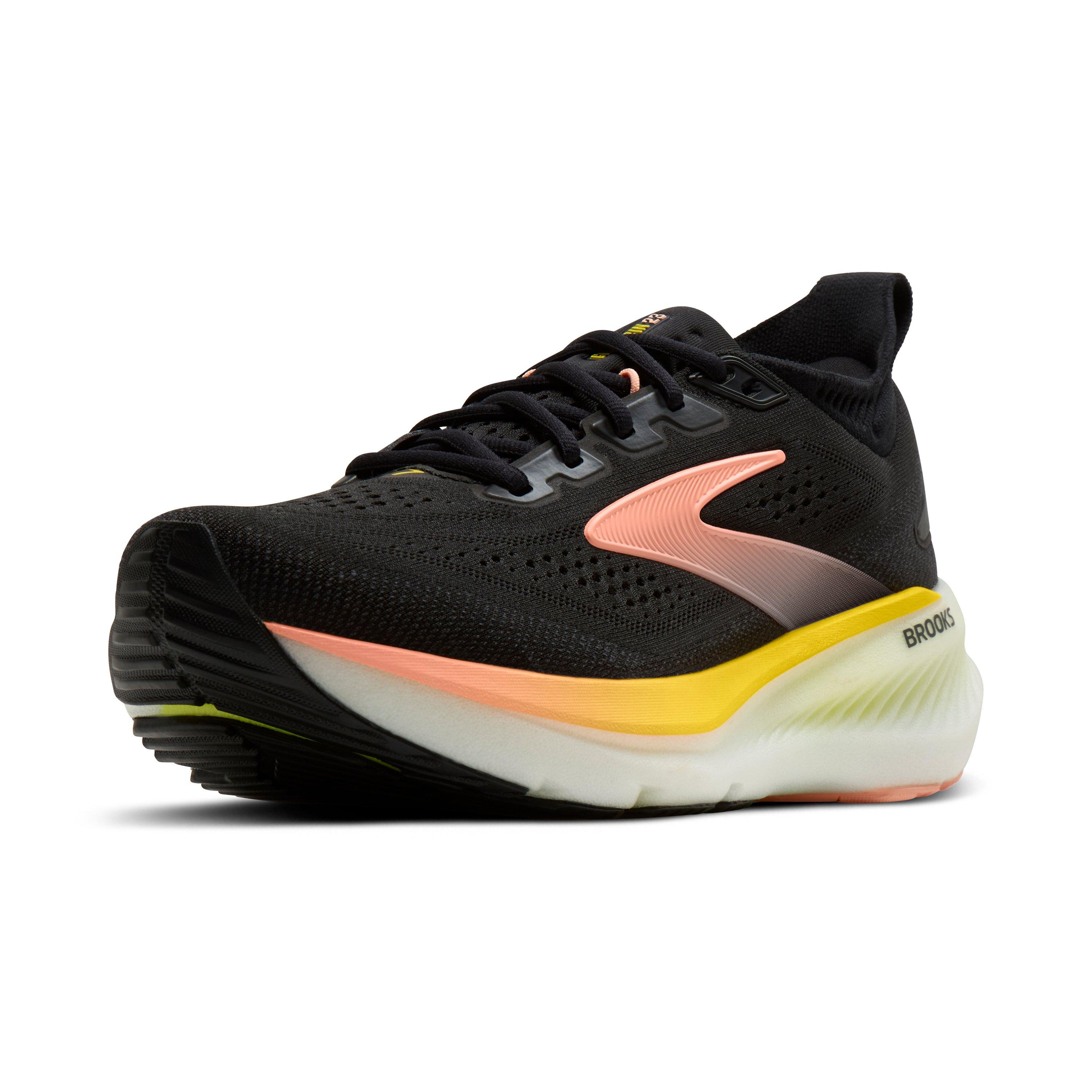 Brooks Glycerin 23 "Black/Peach/Nightlife" Women's Running Shoe - BLACK/PEACH/NIGHTLIFE