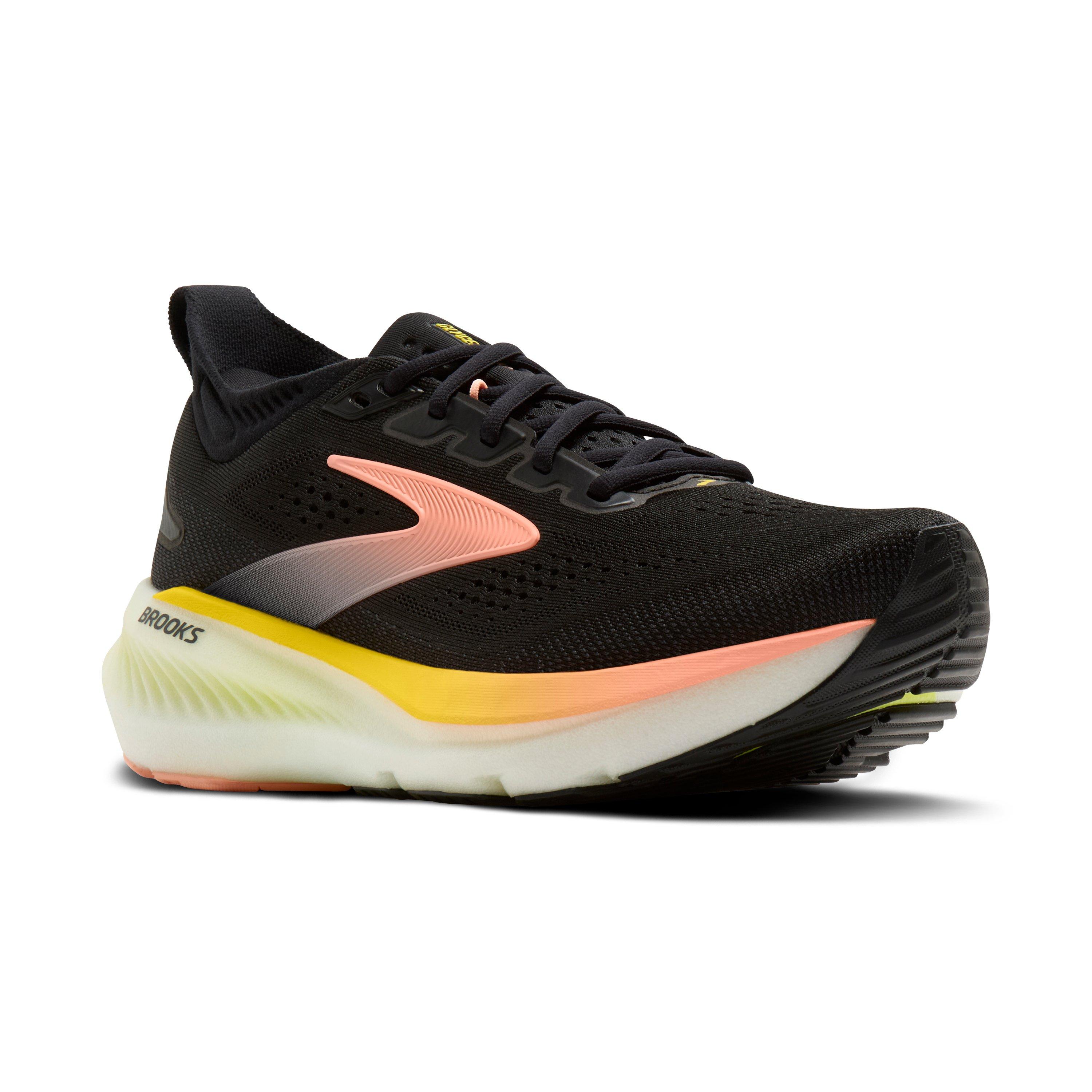 Brooks Glycerin 23 "Black/Peach/Nightlife" Women's Running Shoe - BLACK/PEACH/NIGHTLIFE