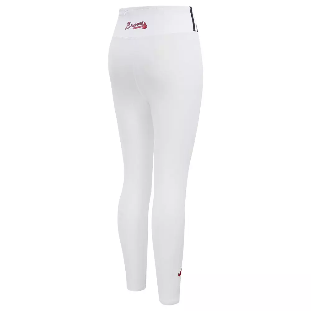 Pro Standard Women's MLB Atlanta Braves​​ Classic Jersey Leggings - White - WHITE