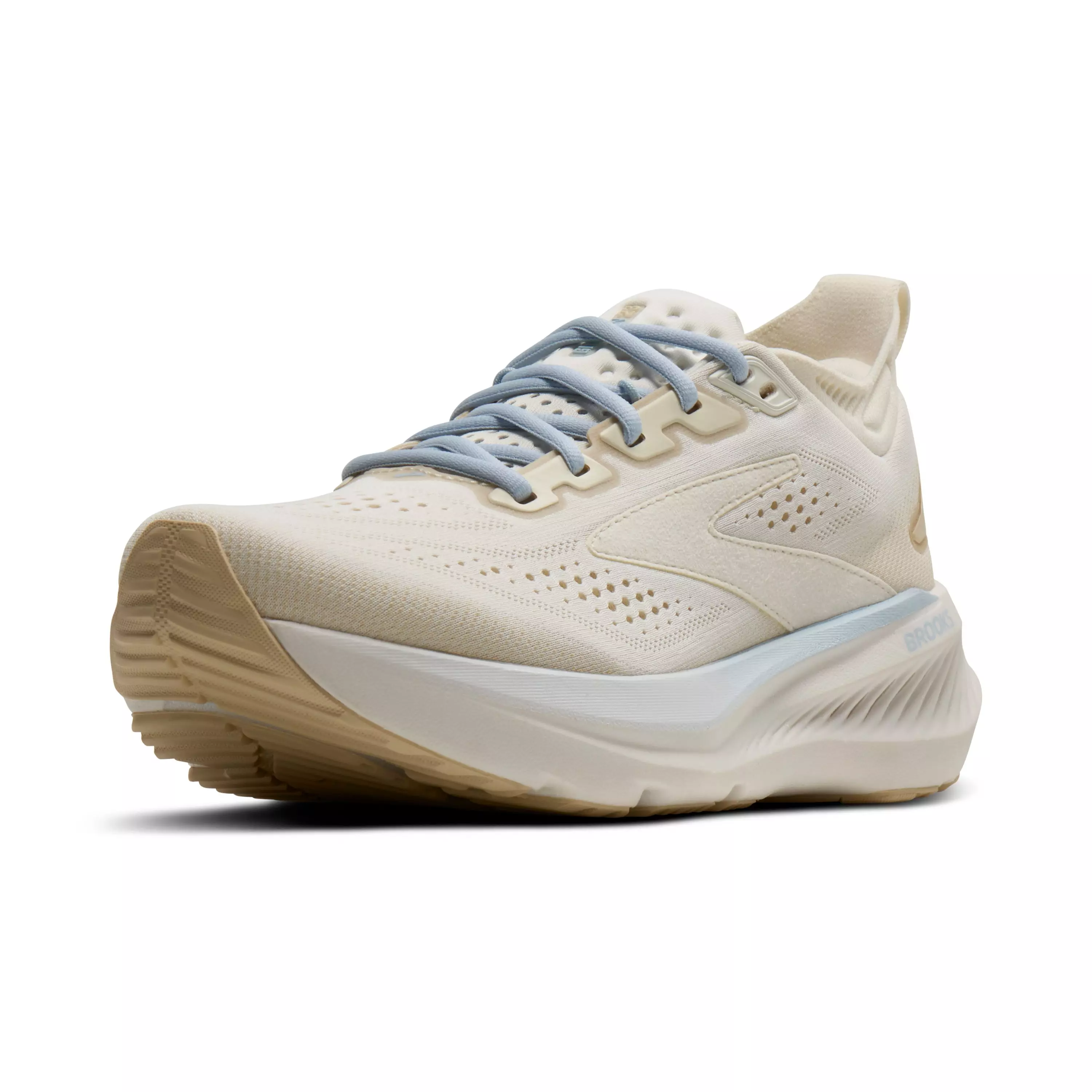 Brooks Glycerin 23 "Coconut/Sand/Skyway" Women's Running Shoe - COCONUT/SAND/SKYWAY