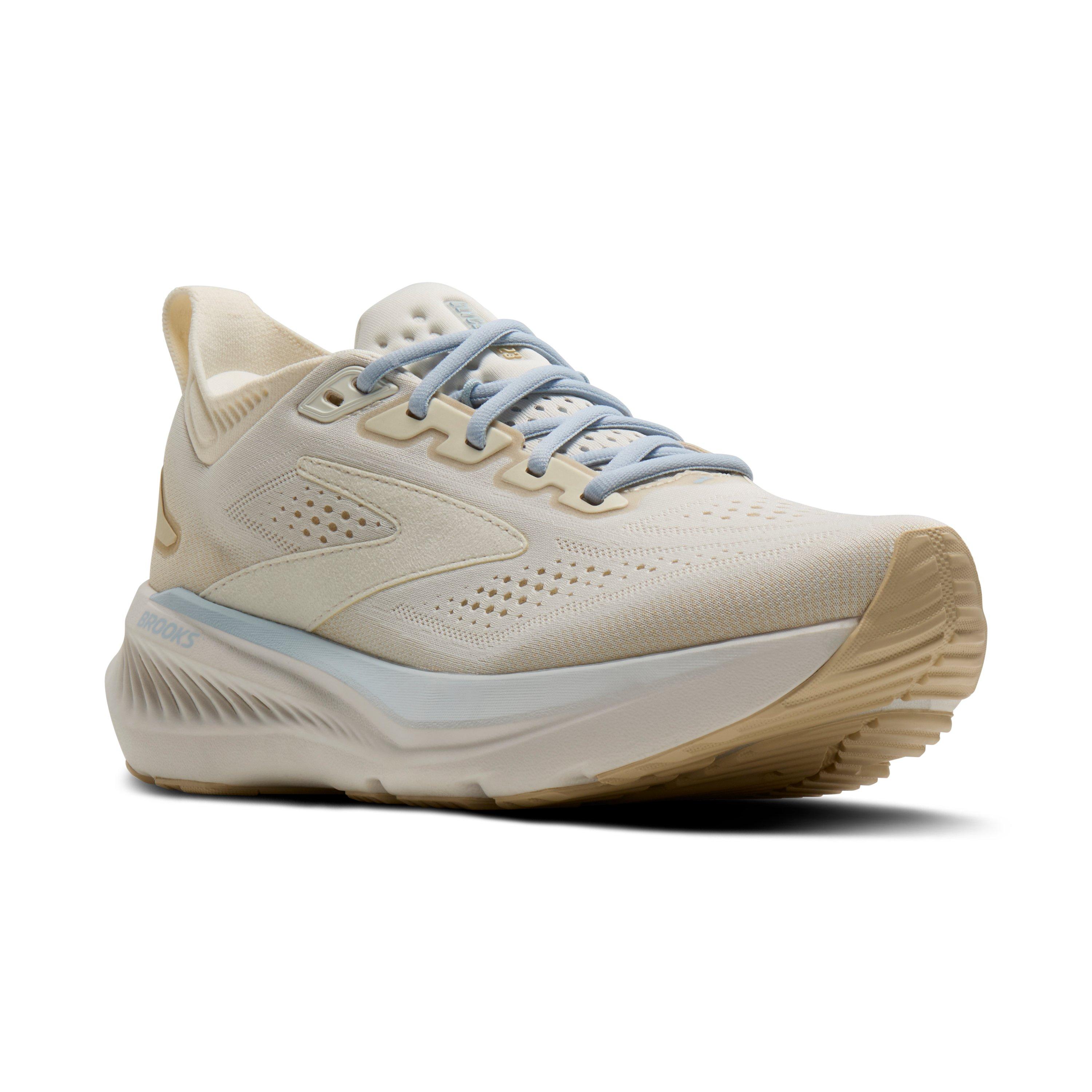 Brooks Glycerin 23 "Coconut/Sand/Skyway" Women's Running Shoe - COCONUT/SAND/SKYWAY