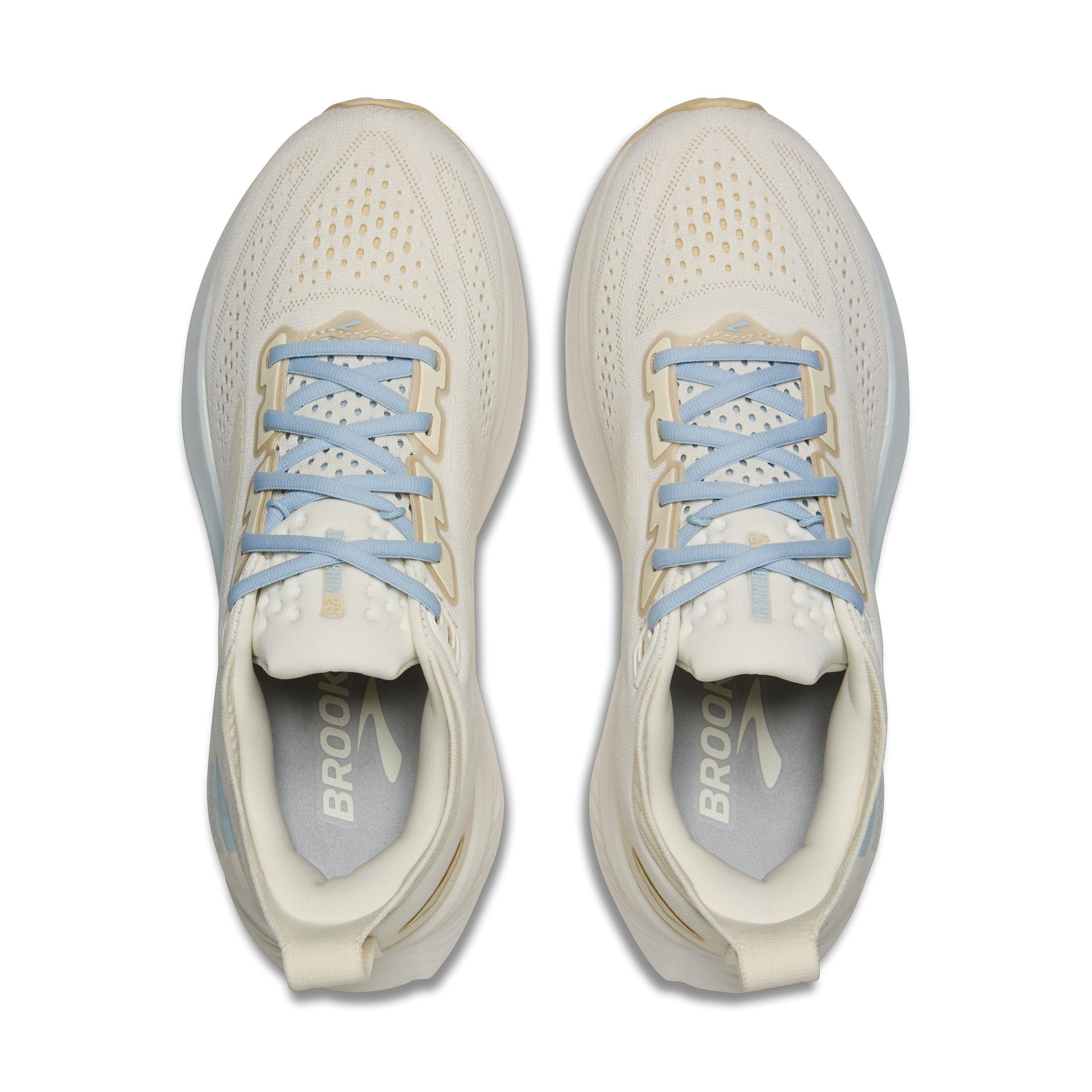 Brooks Glycerin 23 "Coconut/Sand/Skyway" Women's Running Shoe - COCONUT/SAND/SKYWAY