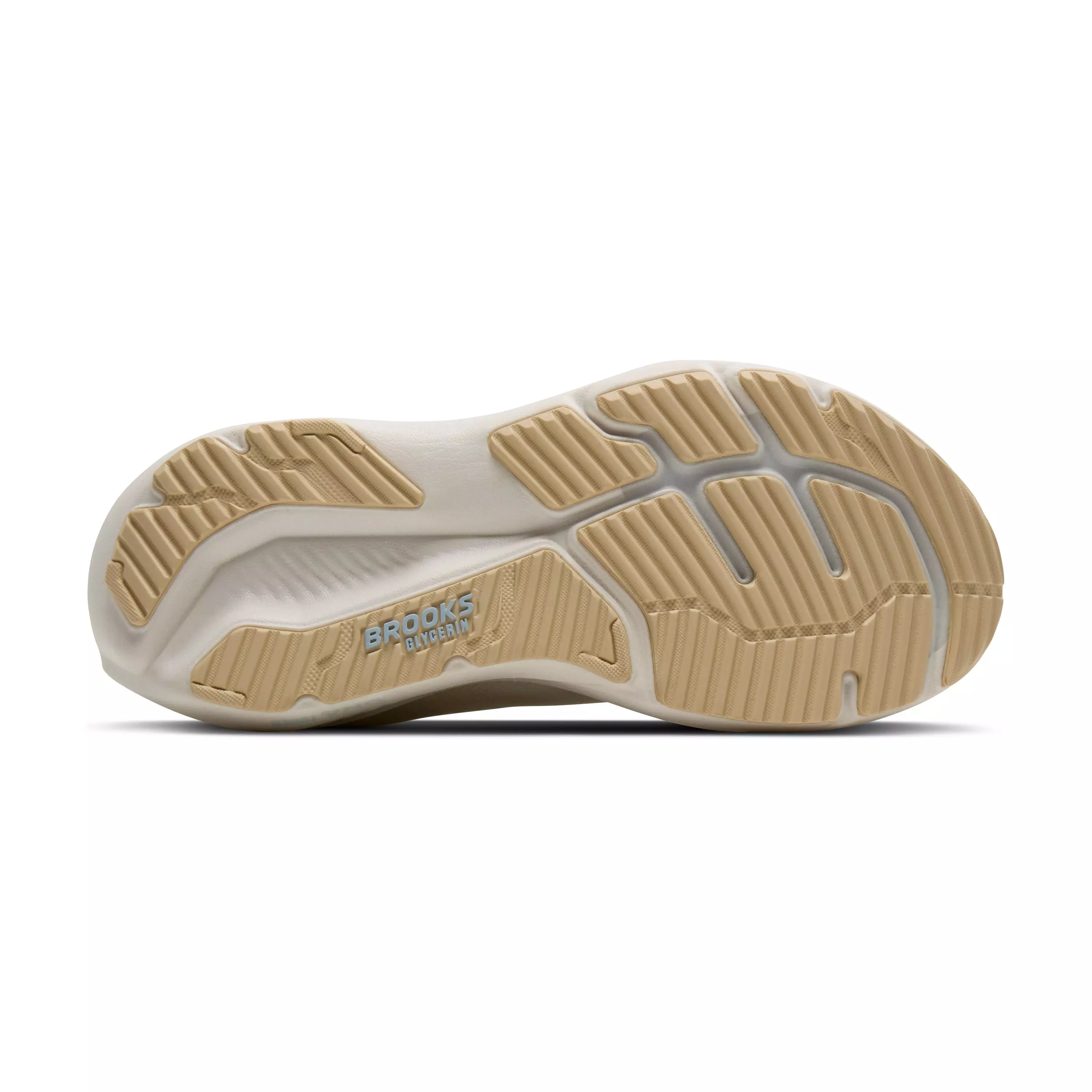 Brooks Glycerin 23 "Coconut/Sand/Skyway" Women's Running Shoe - COCONUT/SAND/SKYWAY