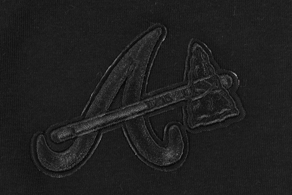 Pro Standard Women's MLB Atlanta Braves Neutral HW Jersey Legging - Black - BLACK Thumbnail View 5