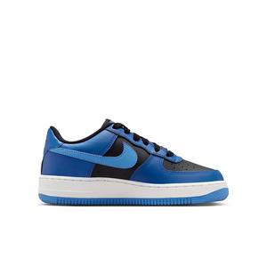 Nike Air Force 1 "Black/Court Blue/White/Dutch Blue" Grade School Boys' Shoe