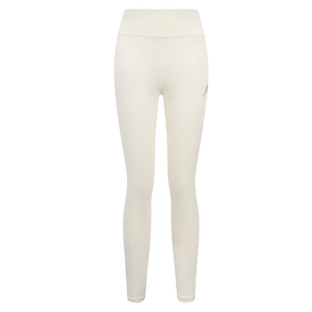 Pro Standard Women's MLB Atlanta Braves Neutral HW Jersey Legging - Cream - CREAM Thumbnail View 1