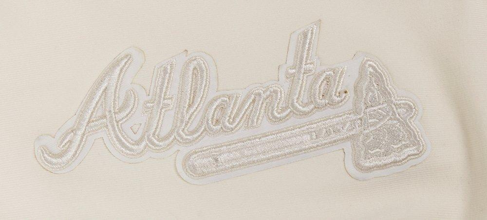 Pro Standard Women's MLB Atlanta Braves Neutral HW Jersey Legging - Cream - CREAM Thumbnail View 5