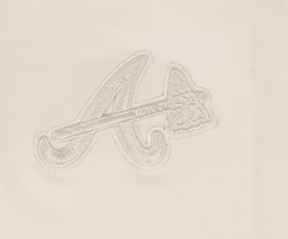 Pro Standard Women's MLB Atlanta Braves Neutral HW Jersey Legging - Cream - CREAM Thumbnail View 6