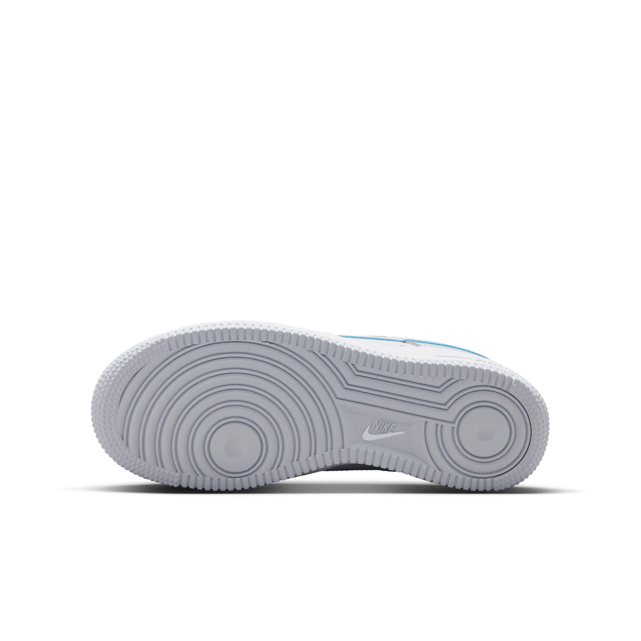 Nike Air Force 1 "Platinum Tint/Alabaster/White/Aura" Grade School Girls' Shoe - PLATINUM/ALABASTER/WHITE/AURA Thumbnail View 6