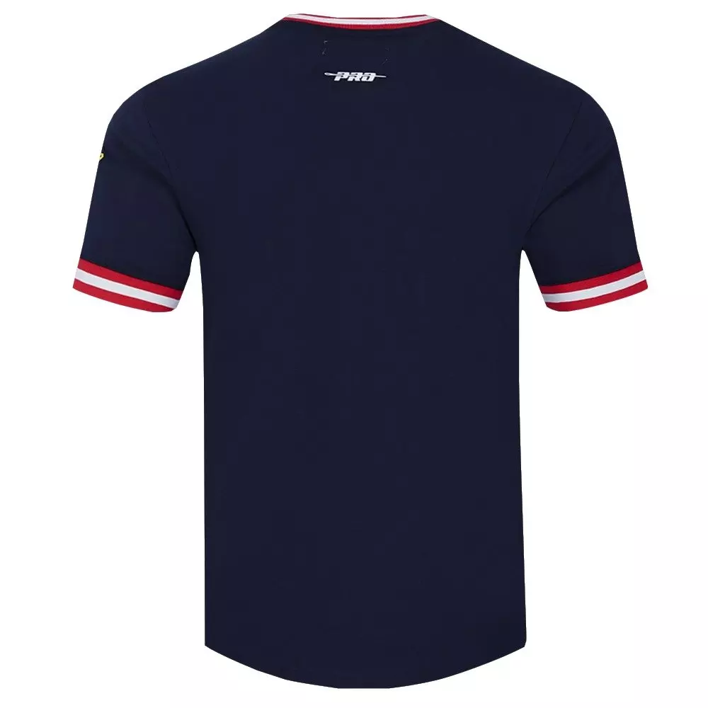 Pro Standard Men's MLB Minnesota Twins Retro Classic Double Knit Tee - Navy/Red - NAVY/RED