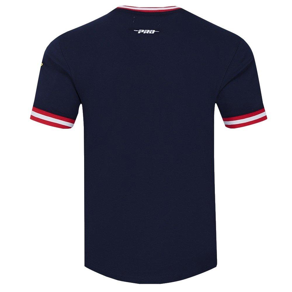 Pro Standard Men's MLB Minnesota Twins Retro Classic Double Knit Tee -Navy/Red - NAVY/RED Thumbnail View 2