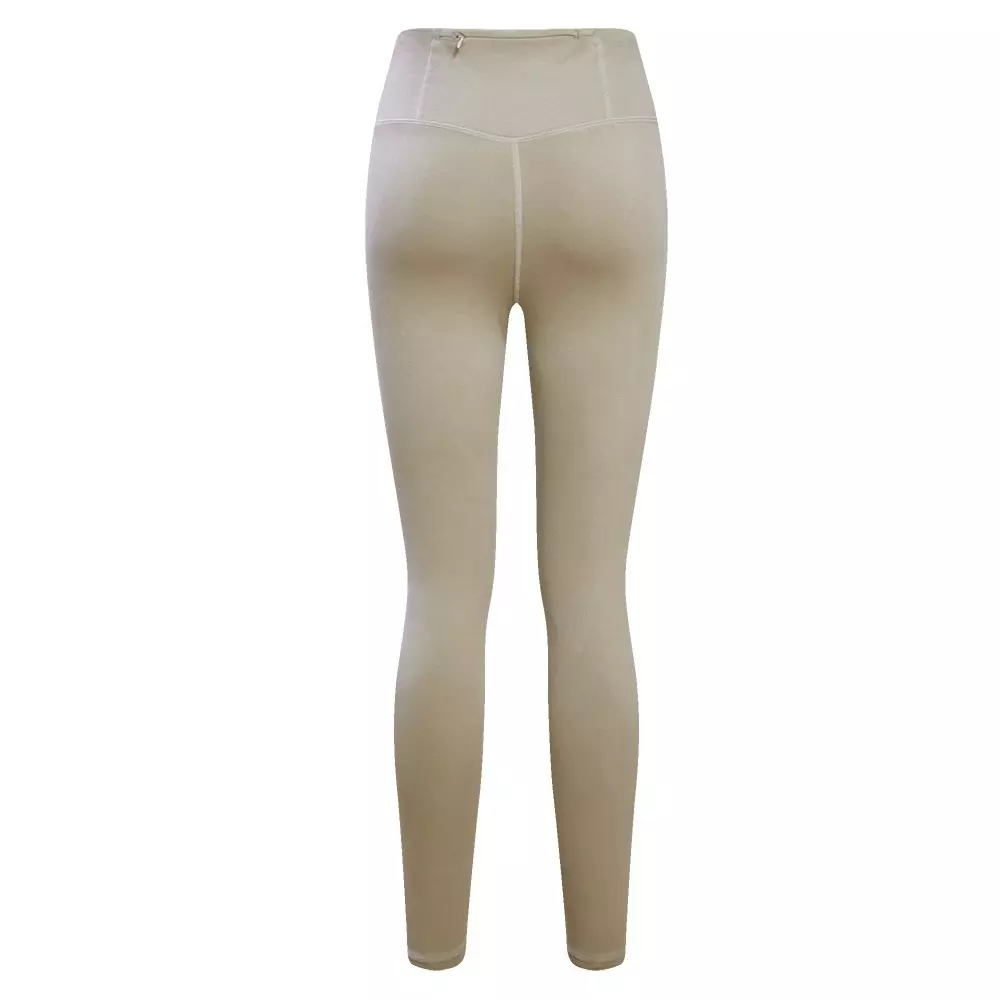 Pro Standard Women's MLB Atlanta Braves Neutral HW Jersey Legging -Tan​ - TAN